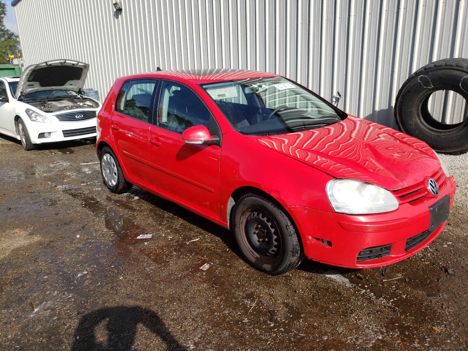 Photo 1 from auction – 2008 VOLKSWAGEN RABBIT with VIN WVWDB71K38W294202