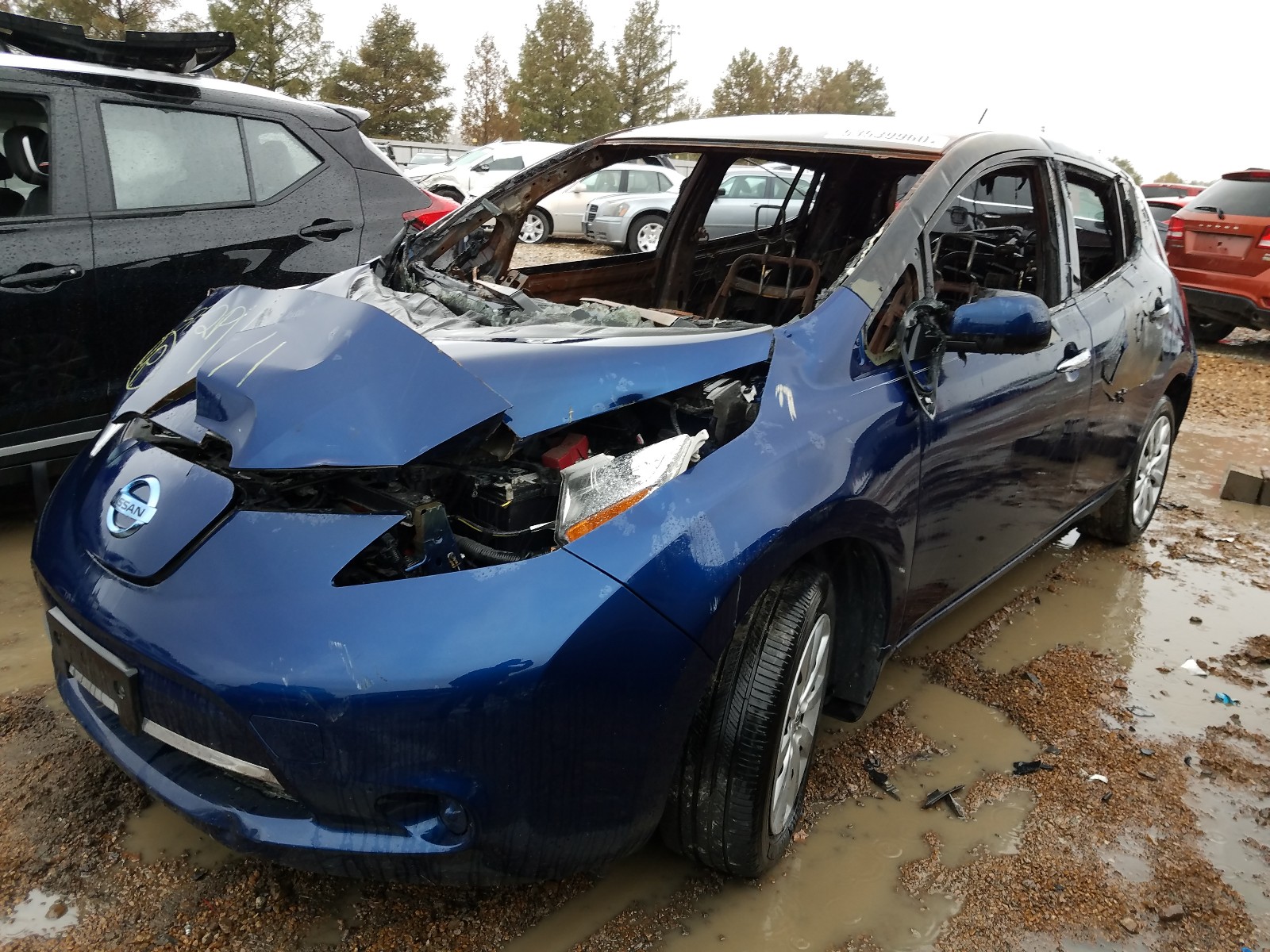 Photo 2 from auction – 2016 NISSAN LEAF S with VIN 1N4AZ0CP0GC310294