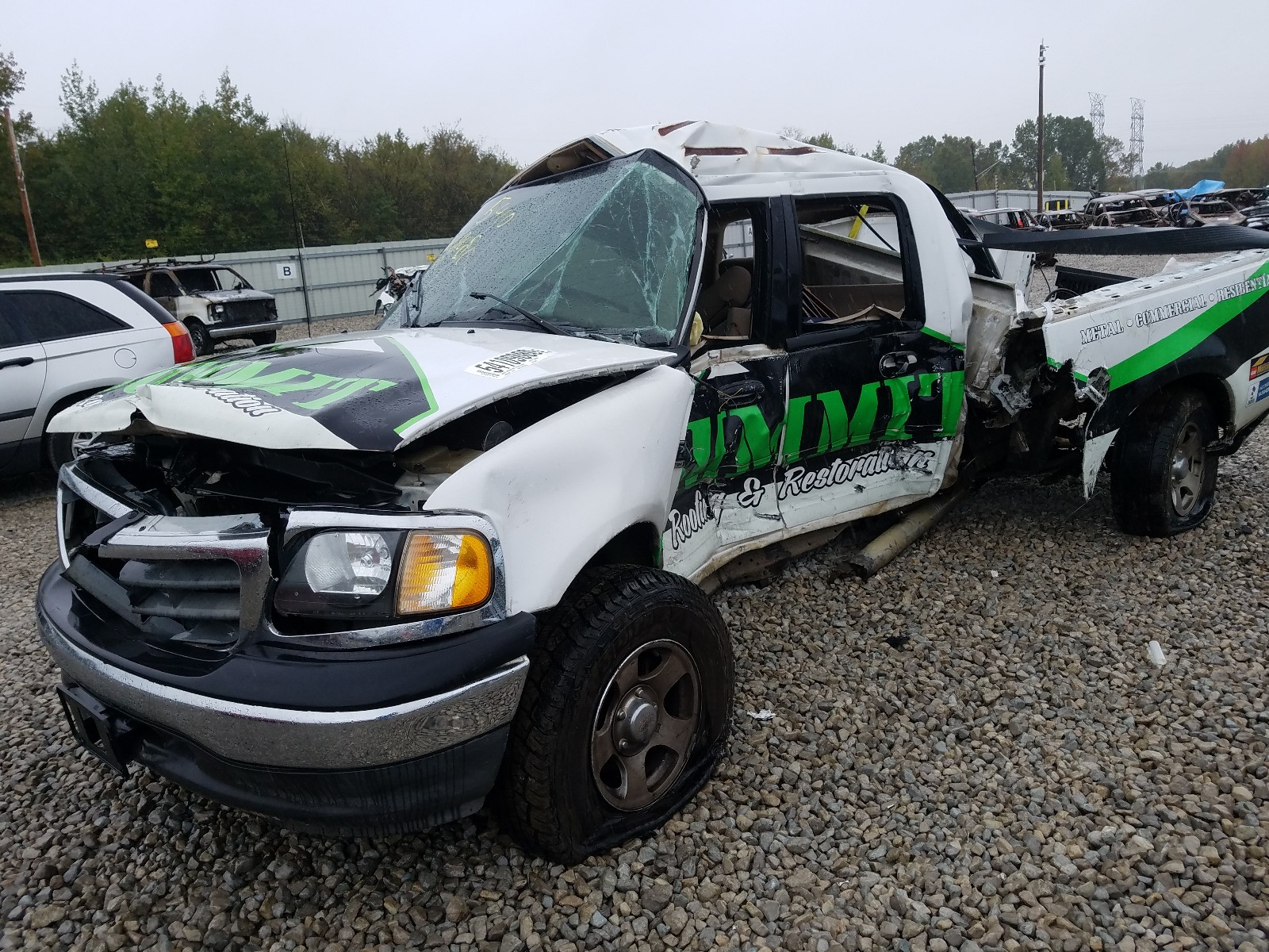 Photo 2 from auction – 2003 FORD F150 SUPER with VIN 1FTRW076X3KC48863