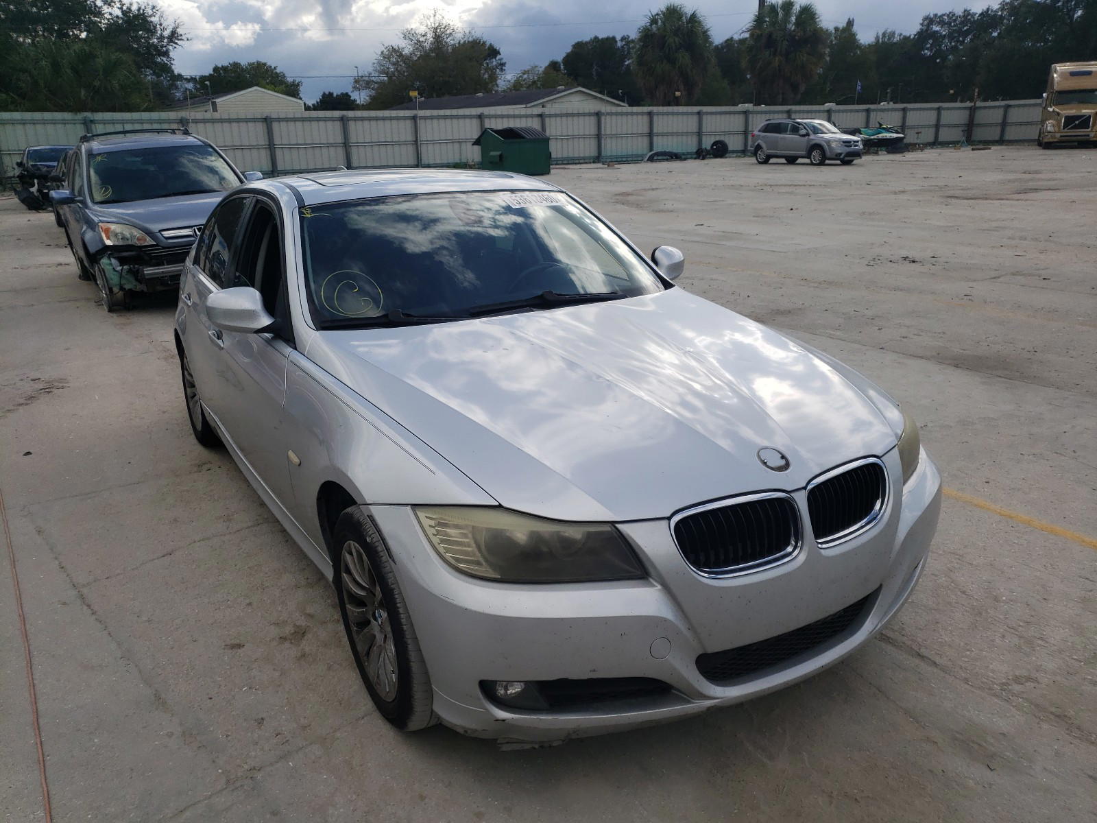 BMW 328 I 2009 with VIN WBAPH73589A173423 - Photo from auction