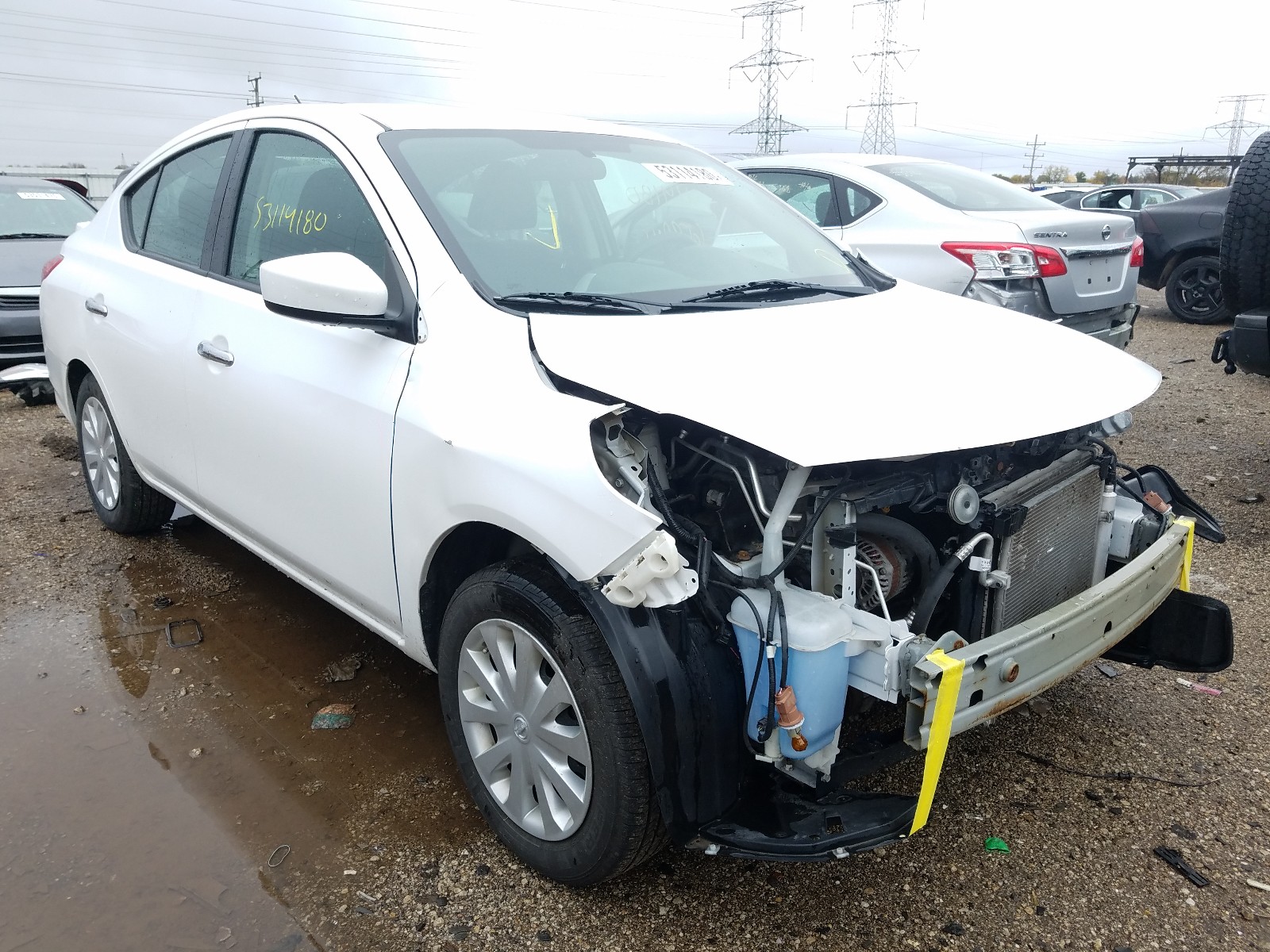 Photo 1 from auction – 2017 NISSAN VERSA S with VIN 3N1CN7AP6HL857850