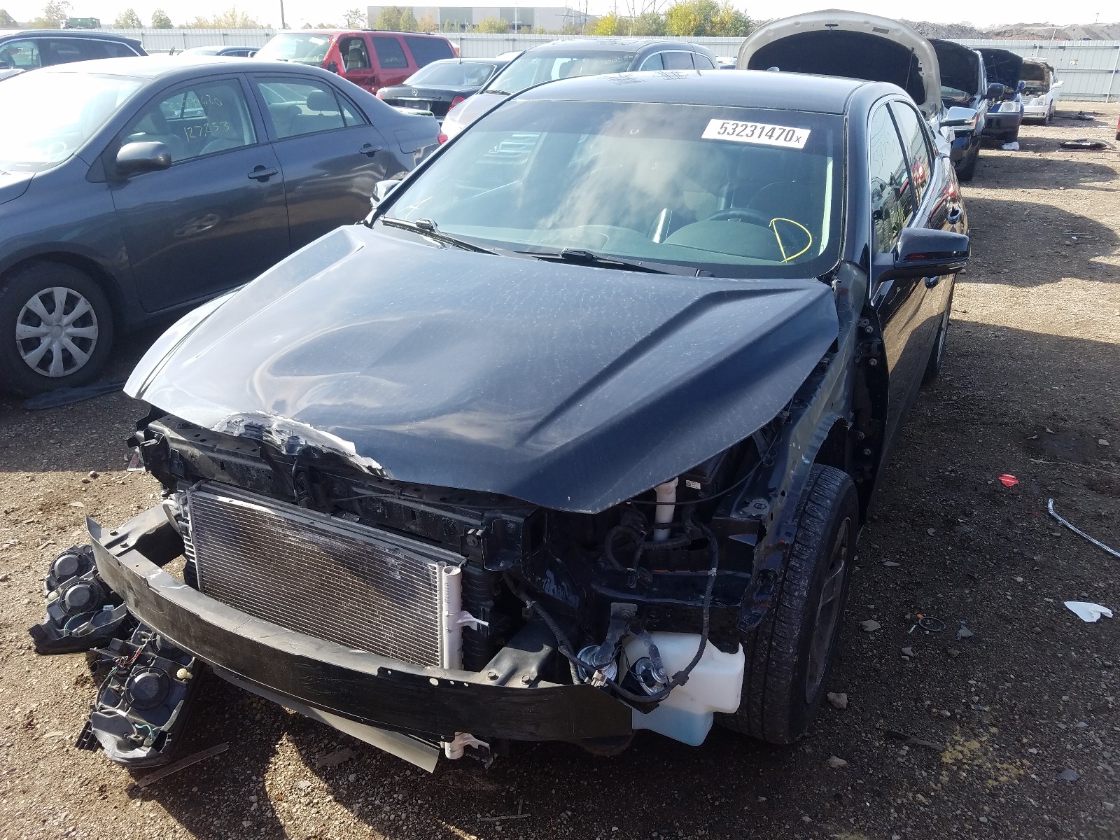 Photo 2 from auction – 2015 CHEVROLET MALIBU 1LT with VIN 1G11C5SLXFF192316