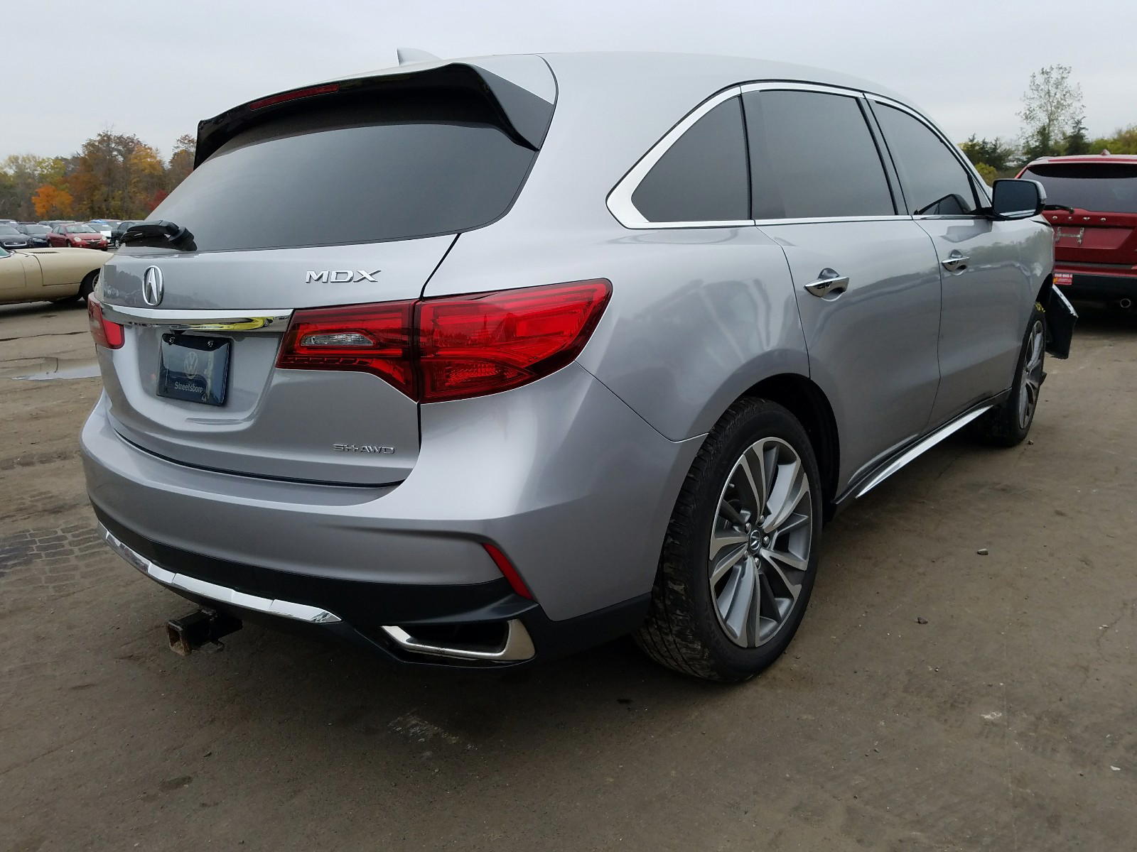 Photo 4 from auction – 2017 ACURA MDX TECHNO with VIN 5FRYD4H52HB017912