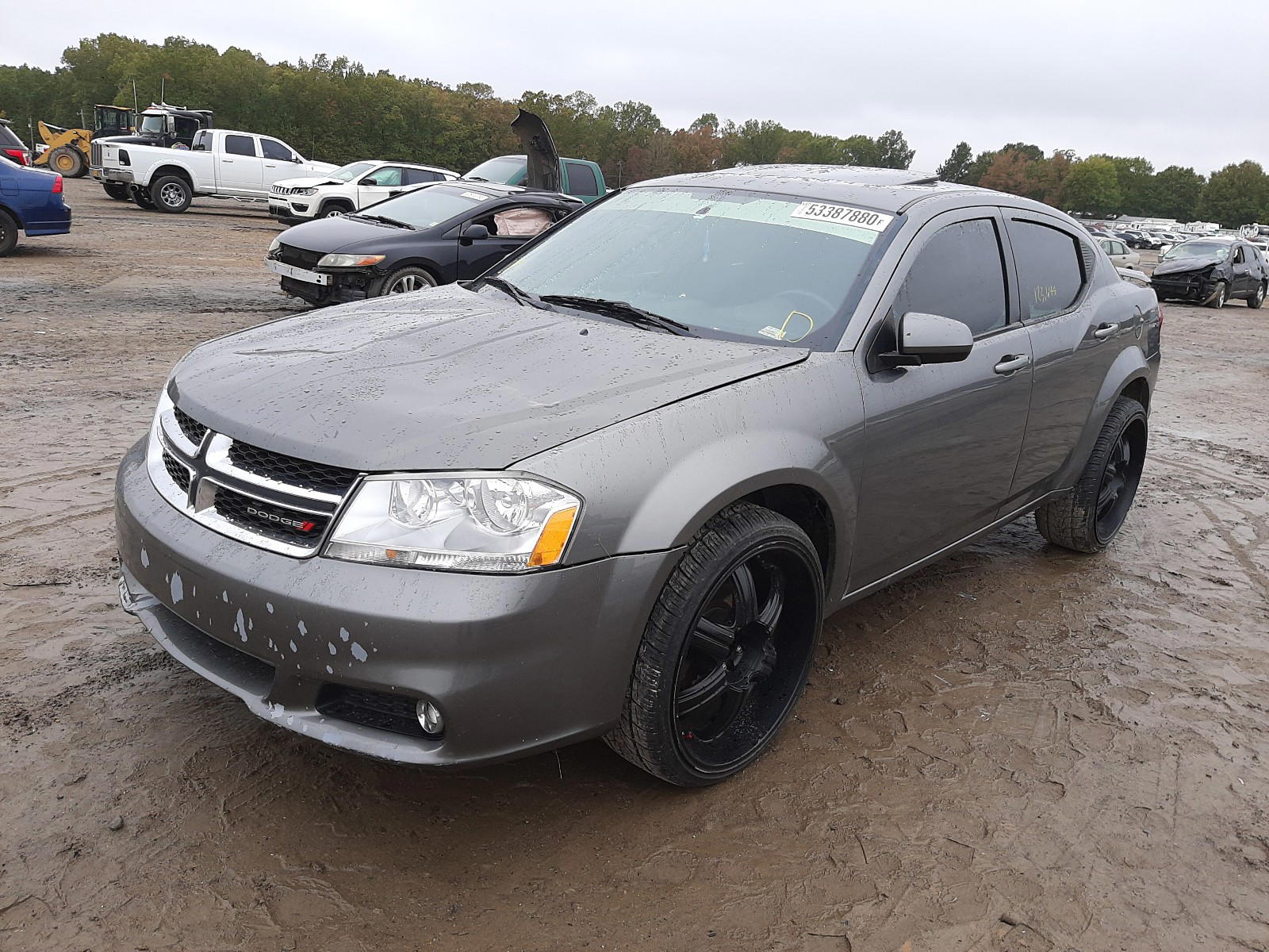 Photo 2 from auction – 2012 DODGE AVENGER SX with VIN 1C3CDZEG8CN313143