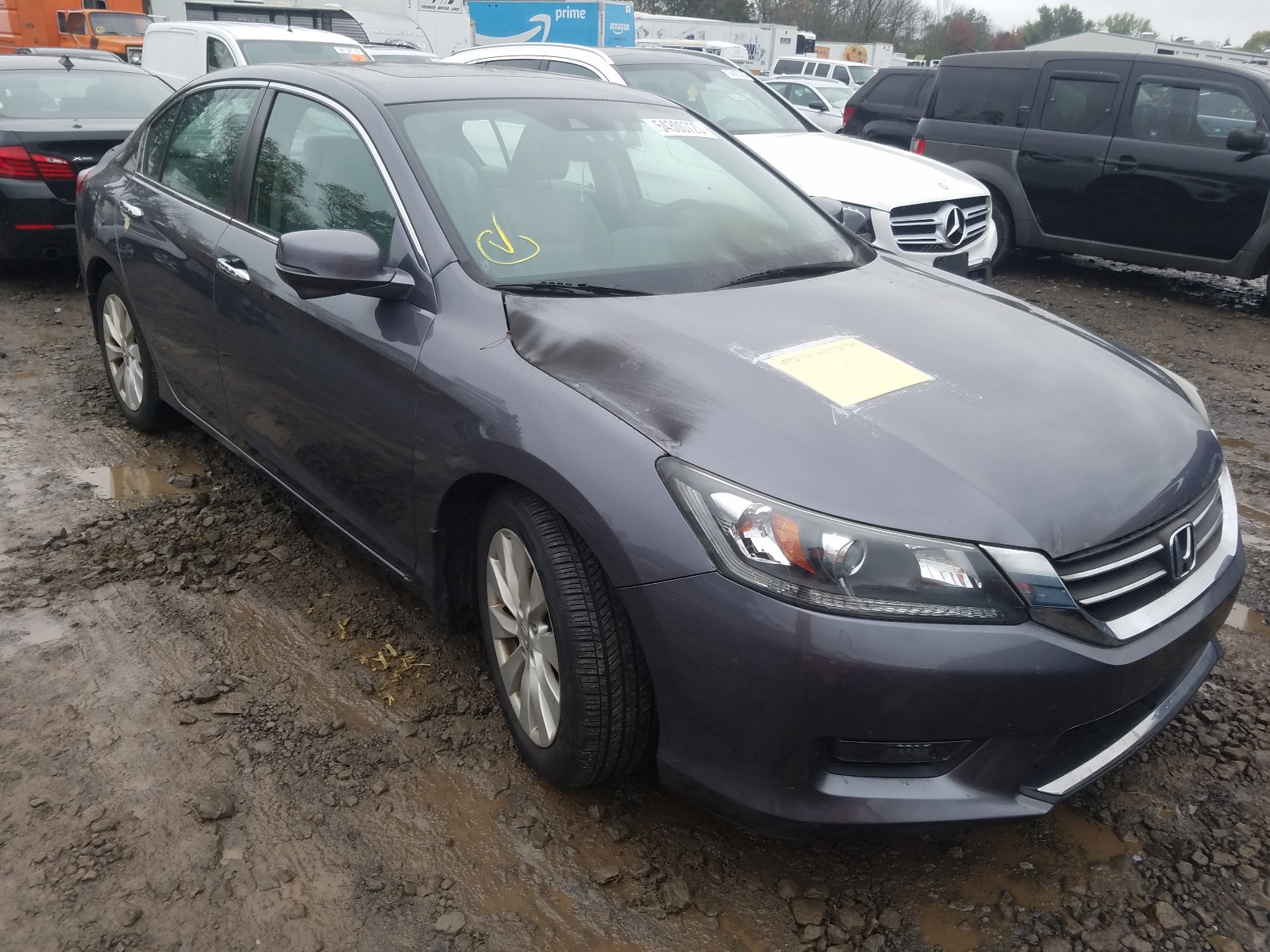HONDA ACCORD EXL 2015 with VIN 1HGCR2F80FA096339 - Photo from auction