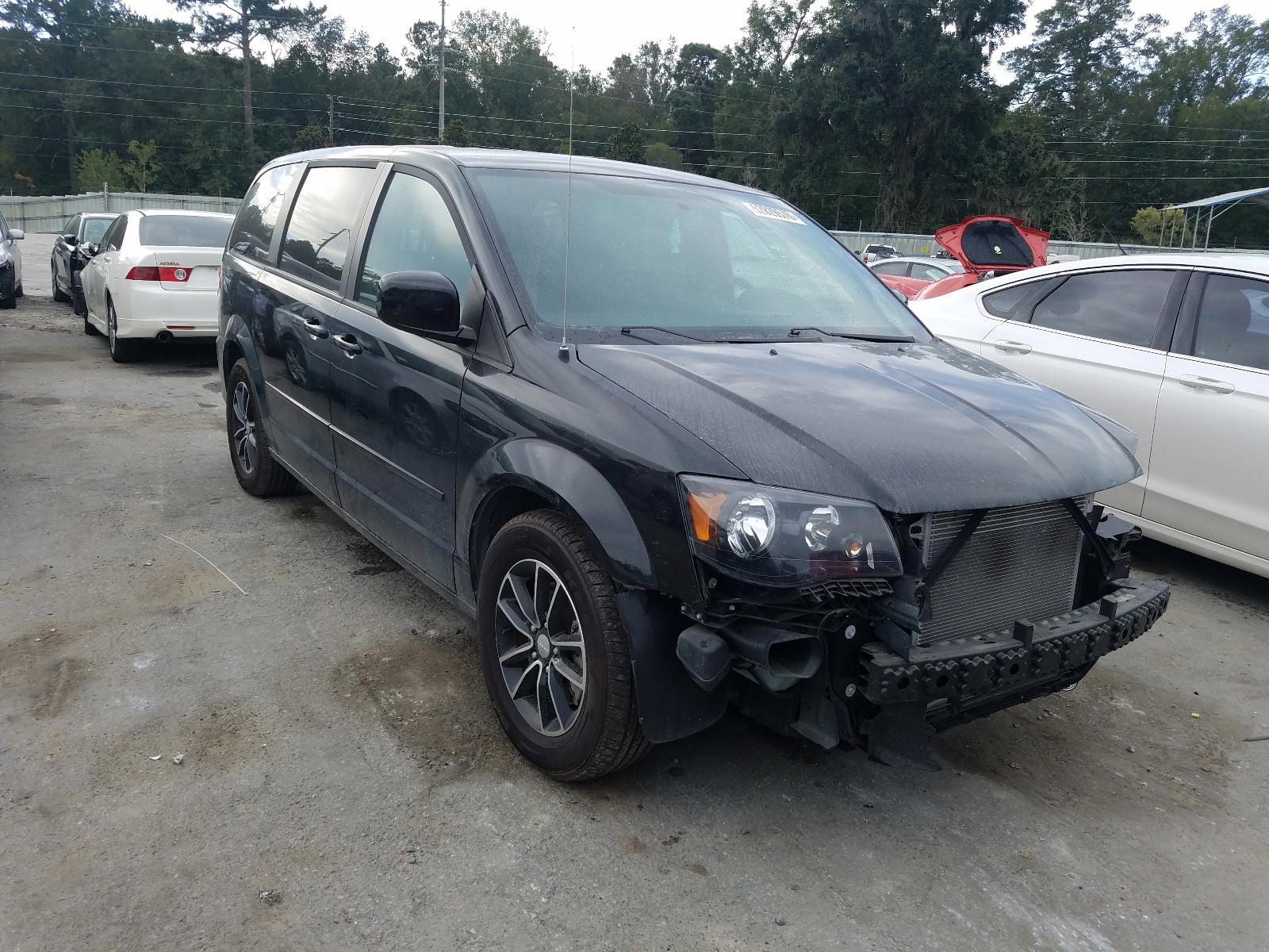 DODGE GRAND CARA 2016 with VIN 2C4RDGBG7GR348182 - Photo from auction