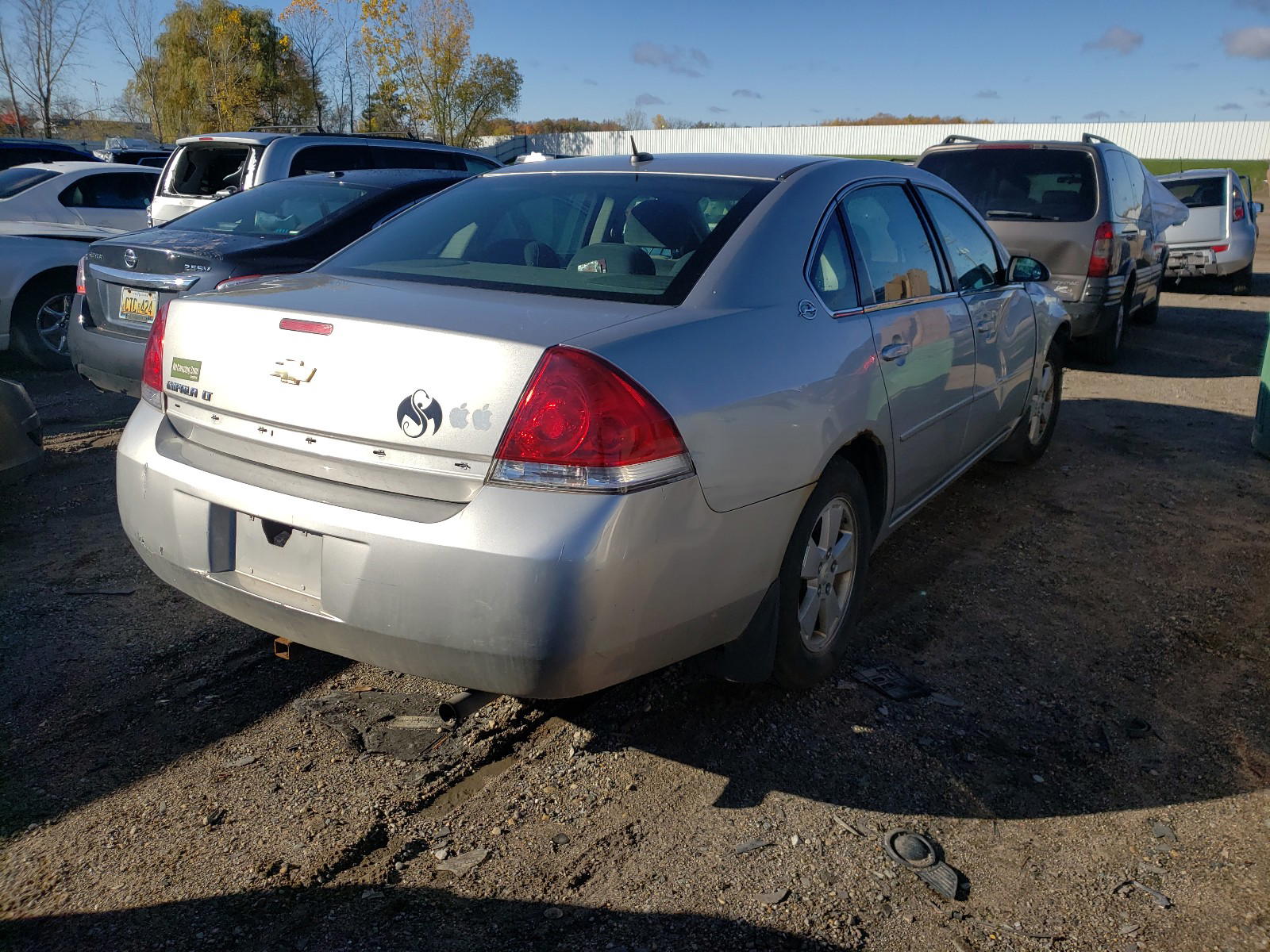 Photo 4 from auction – 2007 CHEVROLET IMPALA LT with VIN 2G1WT58N979169876