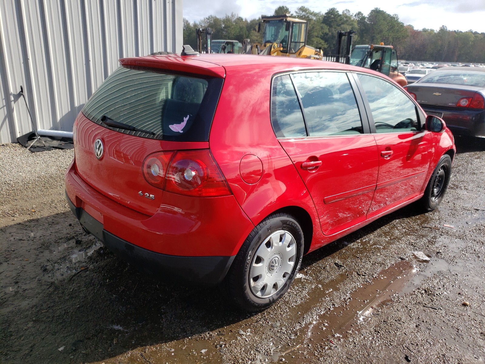 Photo 4 from auction – 2008 VOLKSWAGEN RABBIT with VIN WVWDB71K38W294202