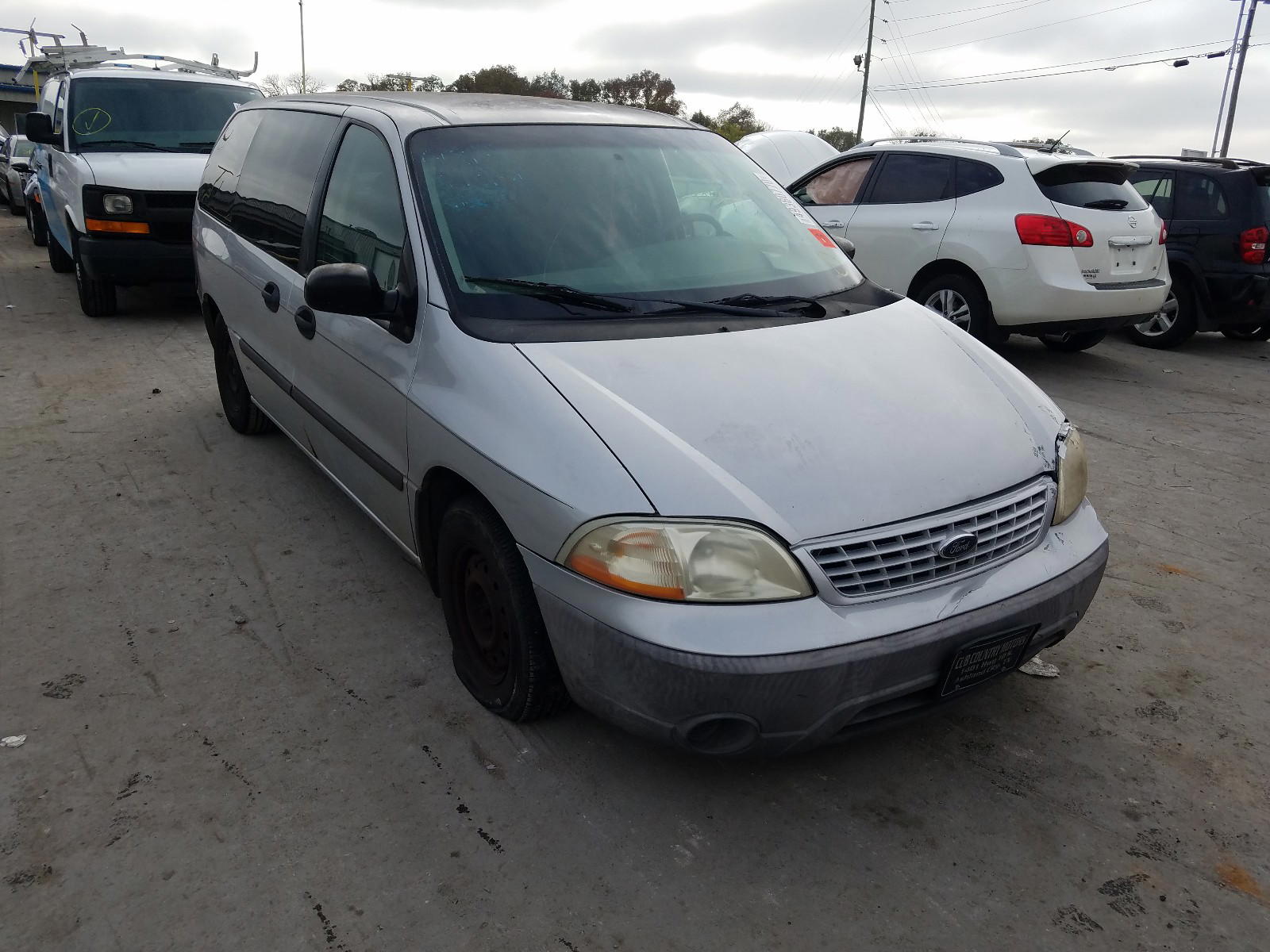 FORD WINDSTAR L 2002 with VIN 2FMZA504X2BB81318 - Photo from auction