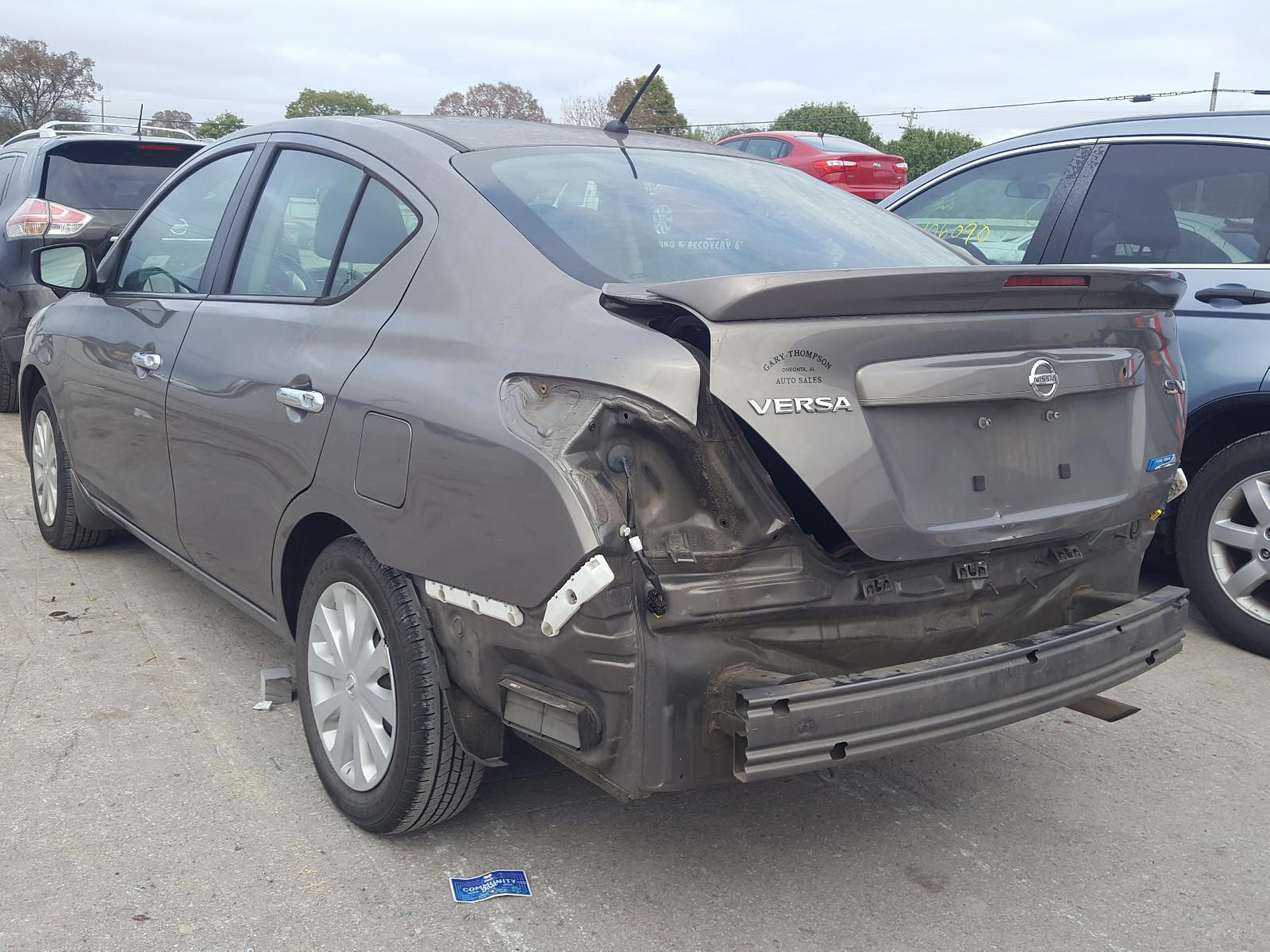 Photo 3 from auction – 2015 NISSAN VERSA with VIN 3N1CN7AP6FL812033