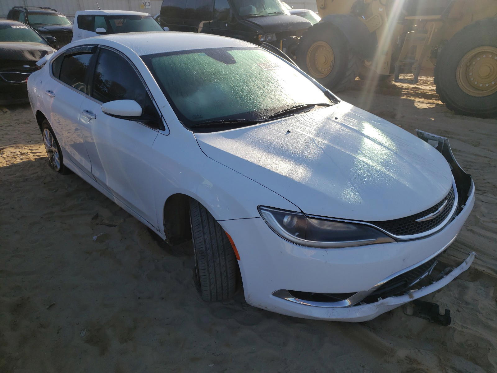 CHRYSLER 200 C 2015 with VIN 1C3CCCCB0FN680520 - Photo from auction