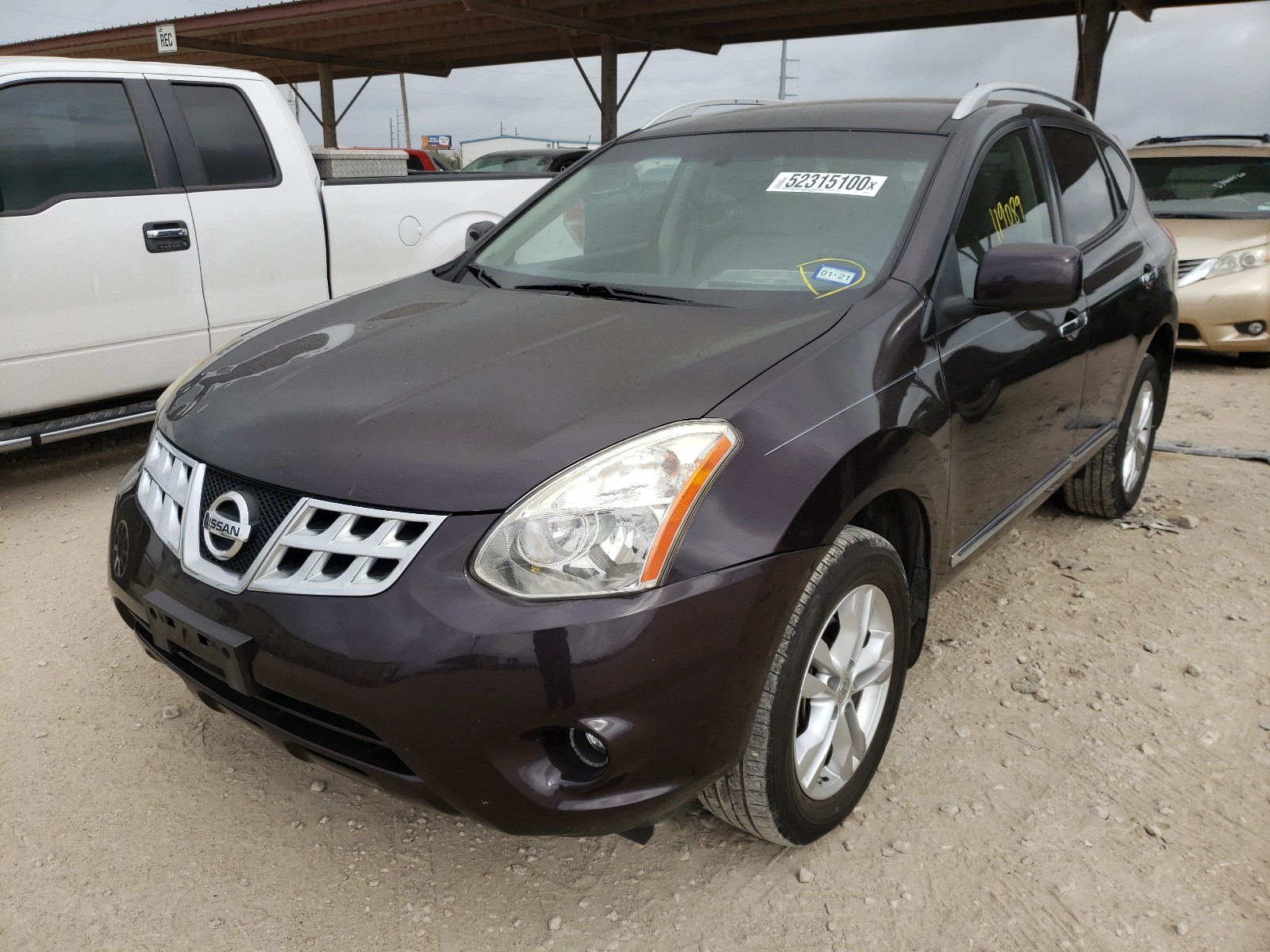 Photo 2 from auction – 2013 NISSAN ROGUE S with VIN JN8AS5MT8DW513570