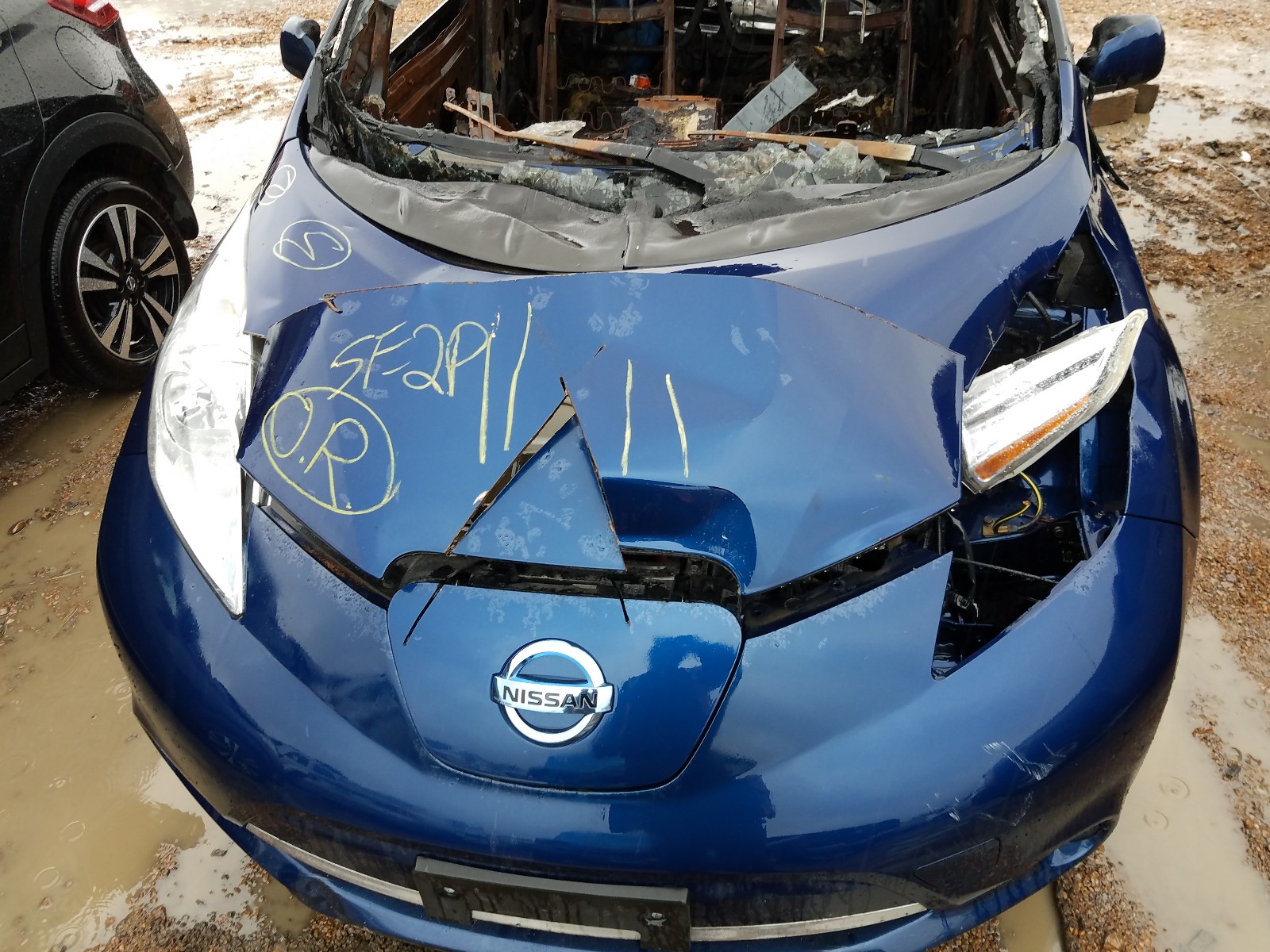 Photo 7 from auction – 2016 NISSAN LEAF S with VIN 1N4AZ0CP0GC310294