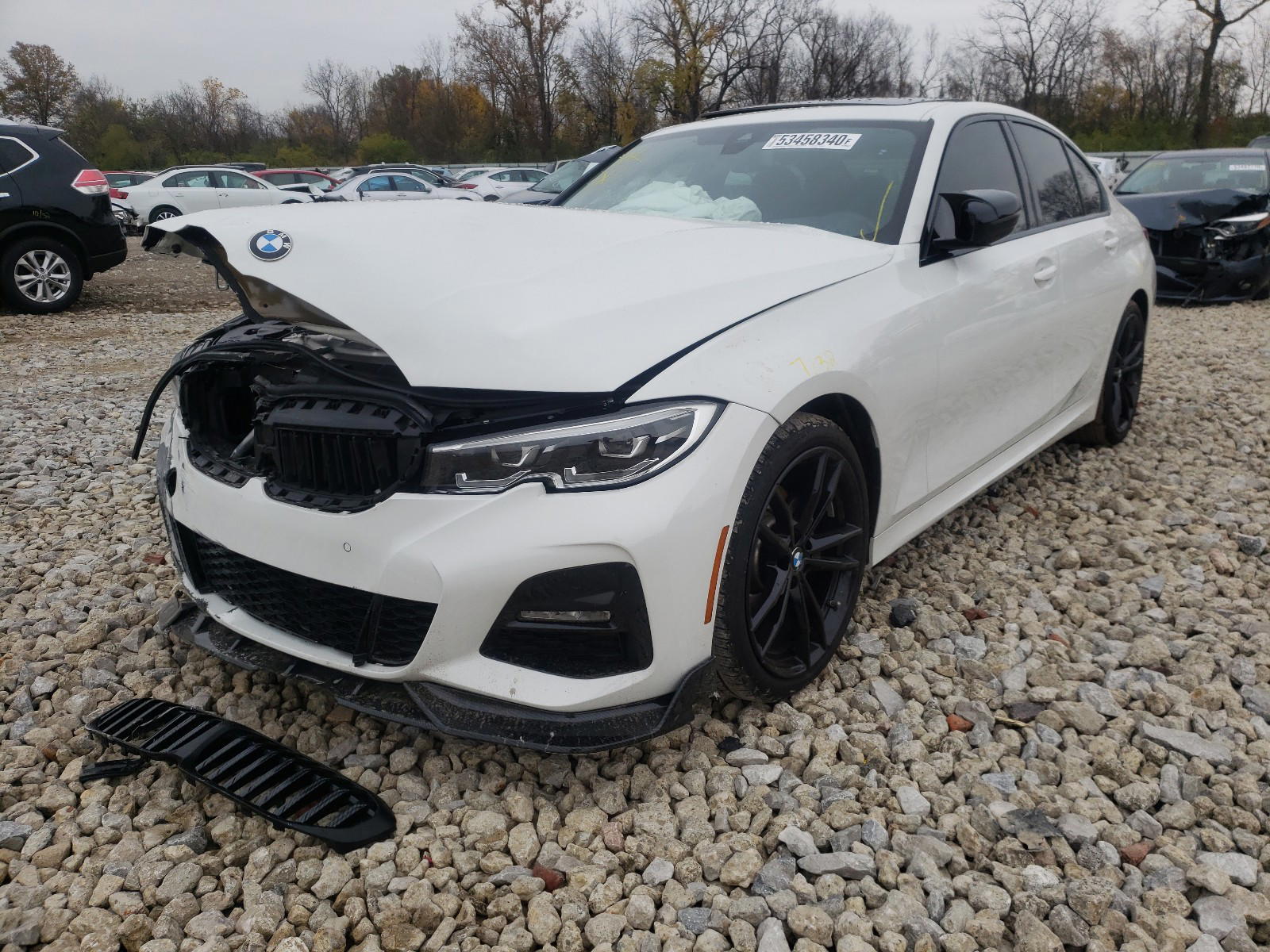 Photo 2 from auction – 2019 BMW 330XI with VIN WBA5R7C59KAJ80648
