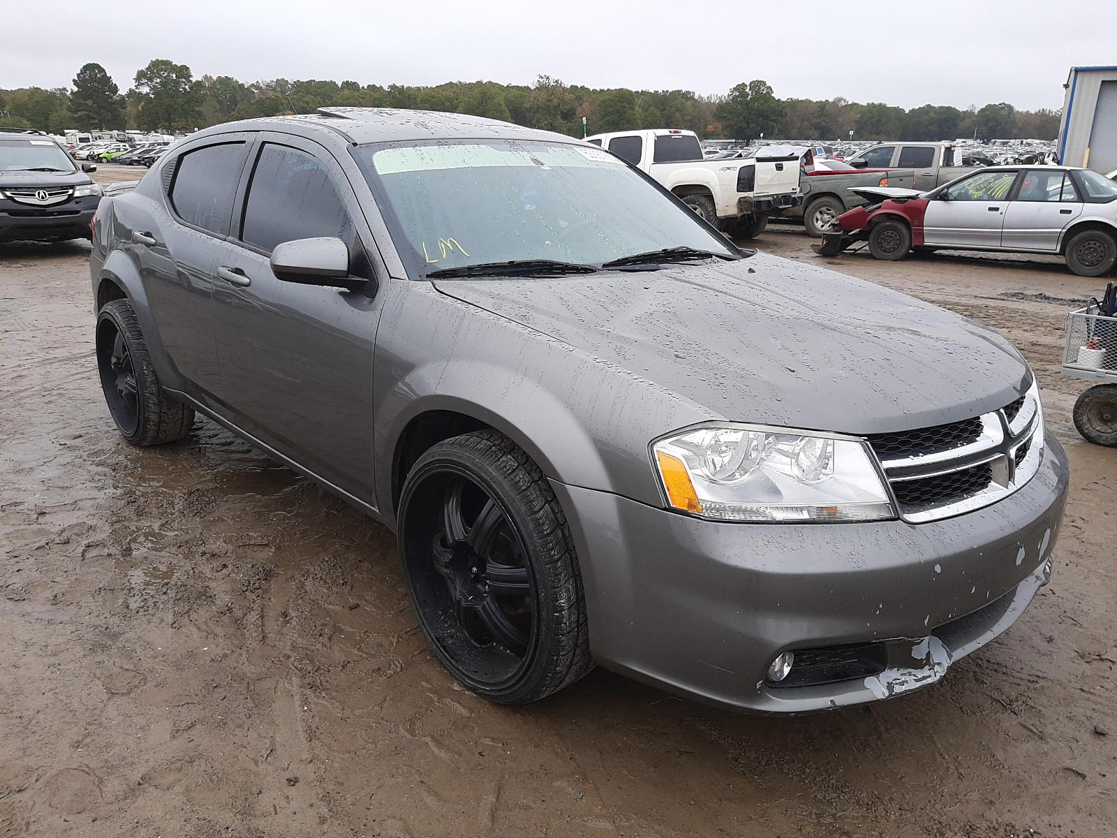 DODGE AVENGER SX 2012 with VIN 1C3CDZEG8CN313143 - Photo from auction