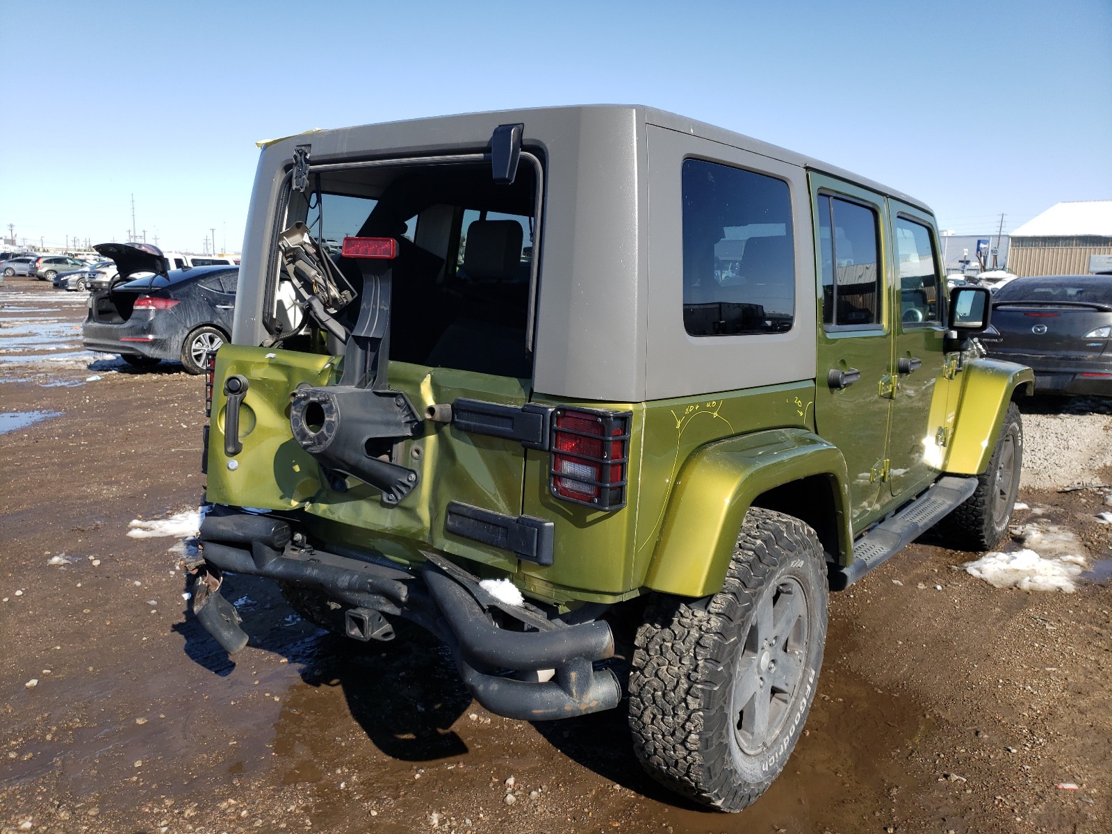 Photo 4 from auction – 2010 JEEP WRANGLER U with VIN 1J4BA5H16AL214209