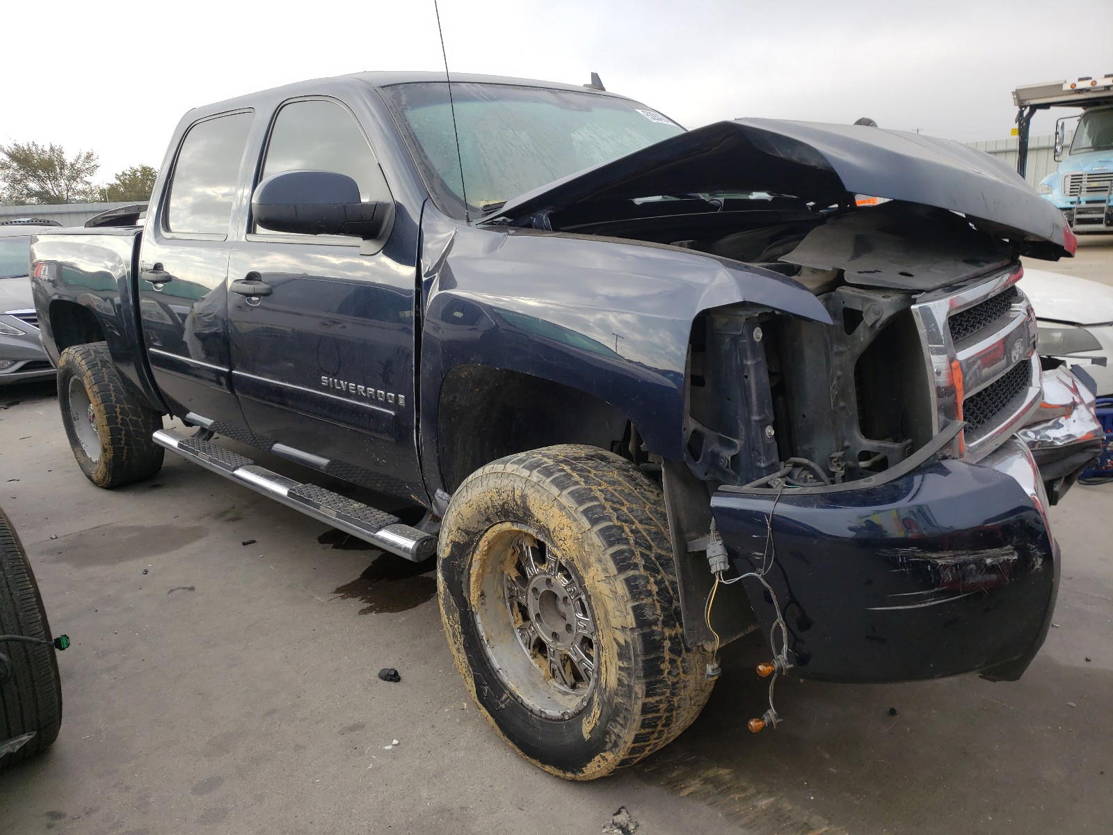 CHEVROLET SILVERADO 2007 with VIN 3GCEK13M87G506685 - Photo from auction