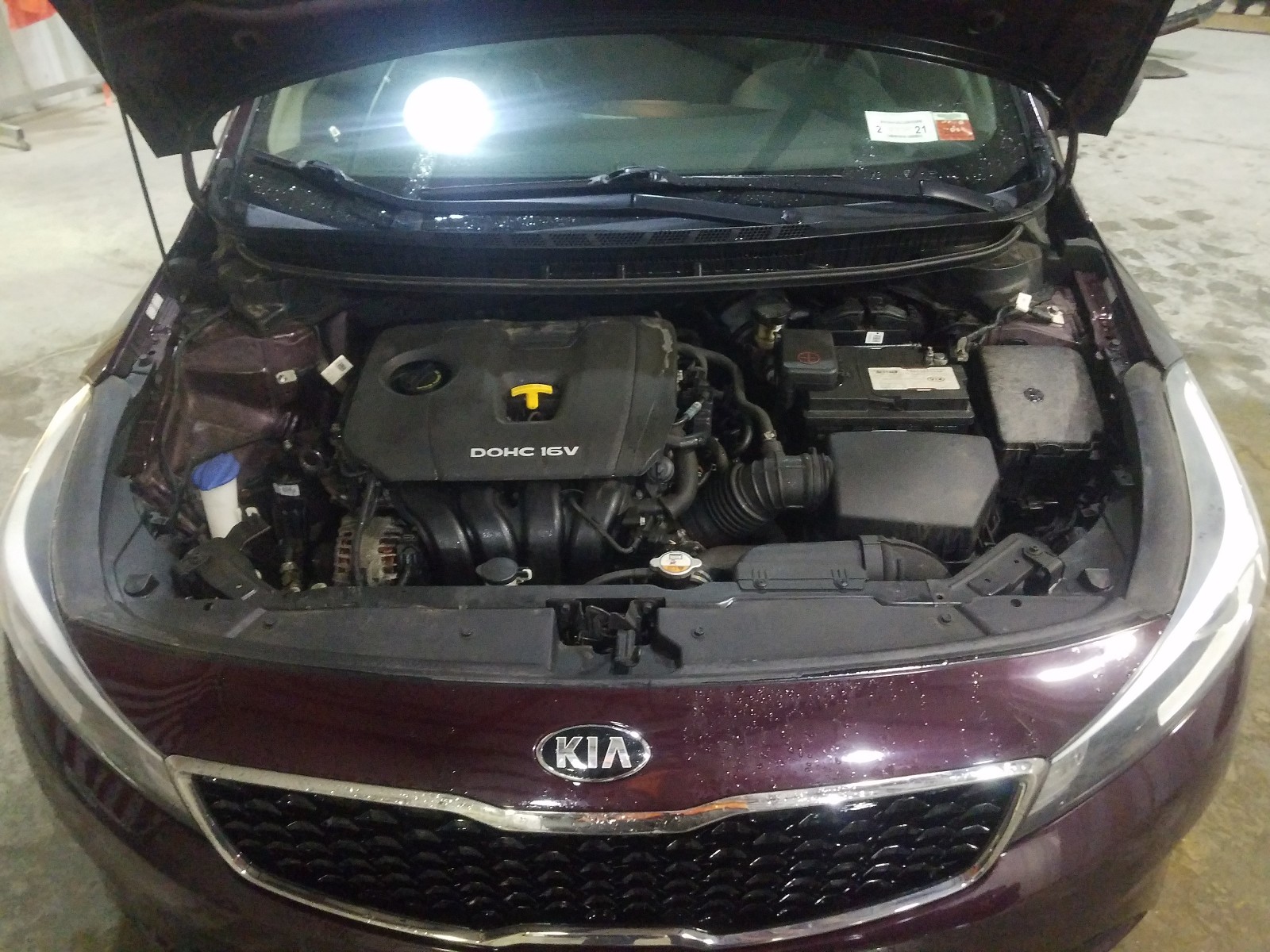 Photo 7 from auction – 2017 KIA FORTE LX with VIN 3KPFK4A79HE056948