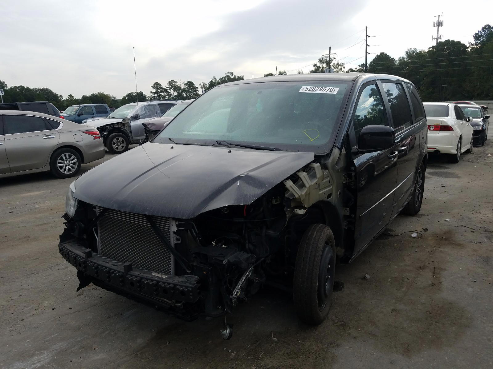 Photo 2 from auction – 2016 DODGE GRAND CARA with VIN 2C4RDGBG7GR348182