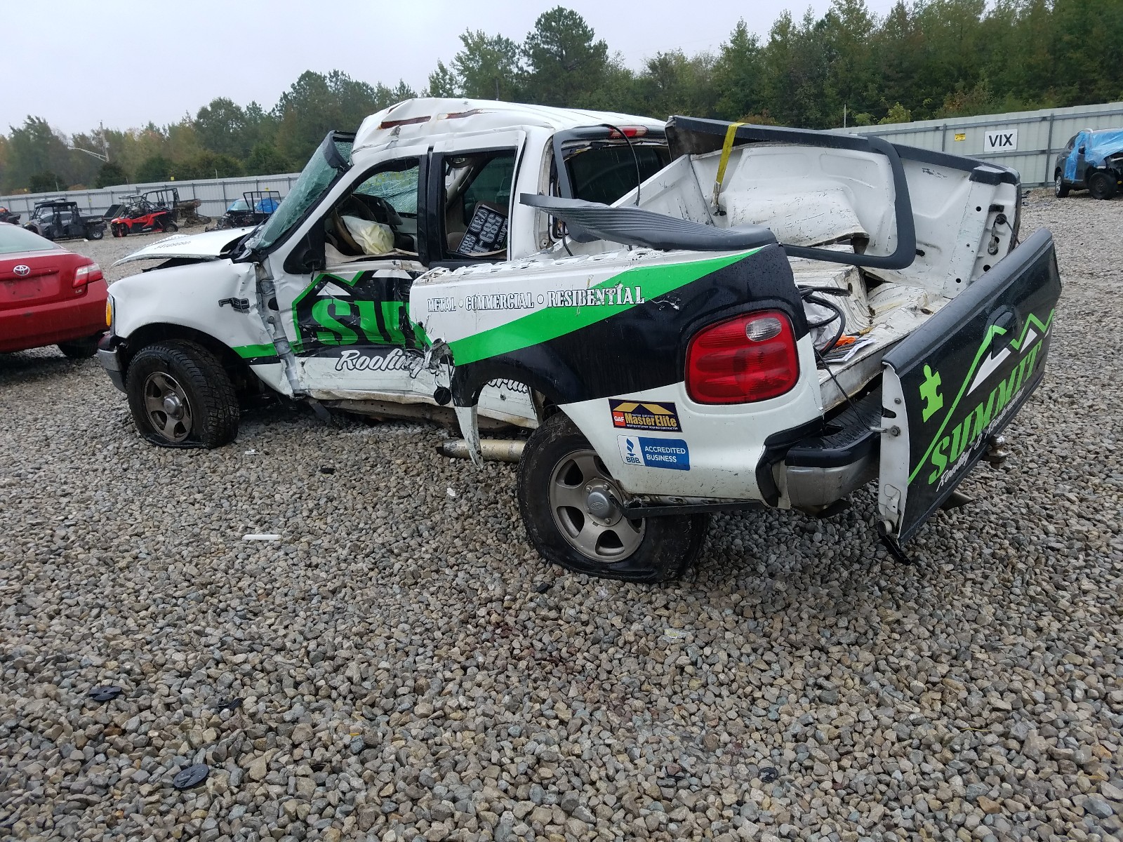 Photo 3 from auction – 2003 FORD F150 SUPER with VIN 1FTRW076X3KC48863