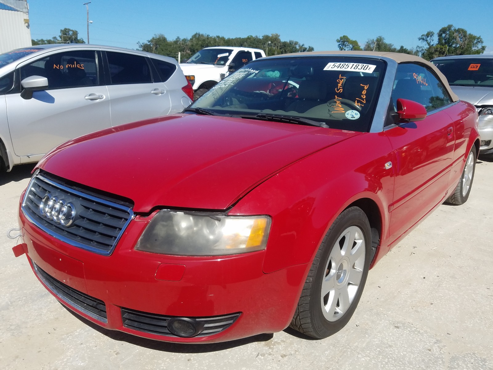Photo 2 from auction – 2005 AUDI A4 3.0 CAB with VIN WAUAT48H65K011638