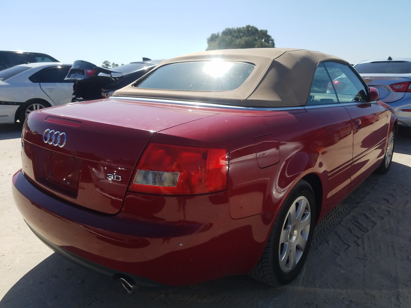 Photo 4 from auction – 2005 AUDI A4 3.0 CAB with VIN WAUAT48H65K011638