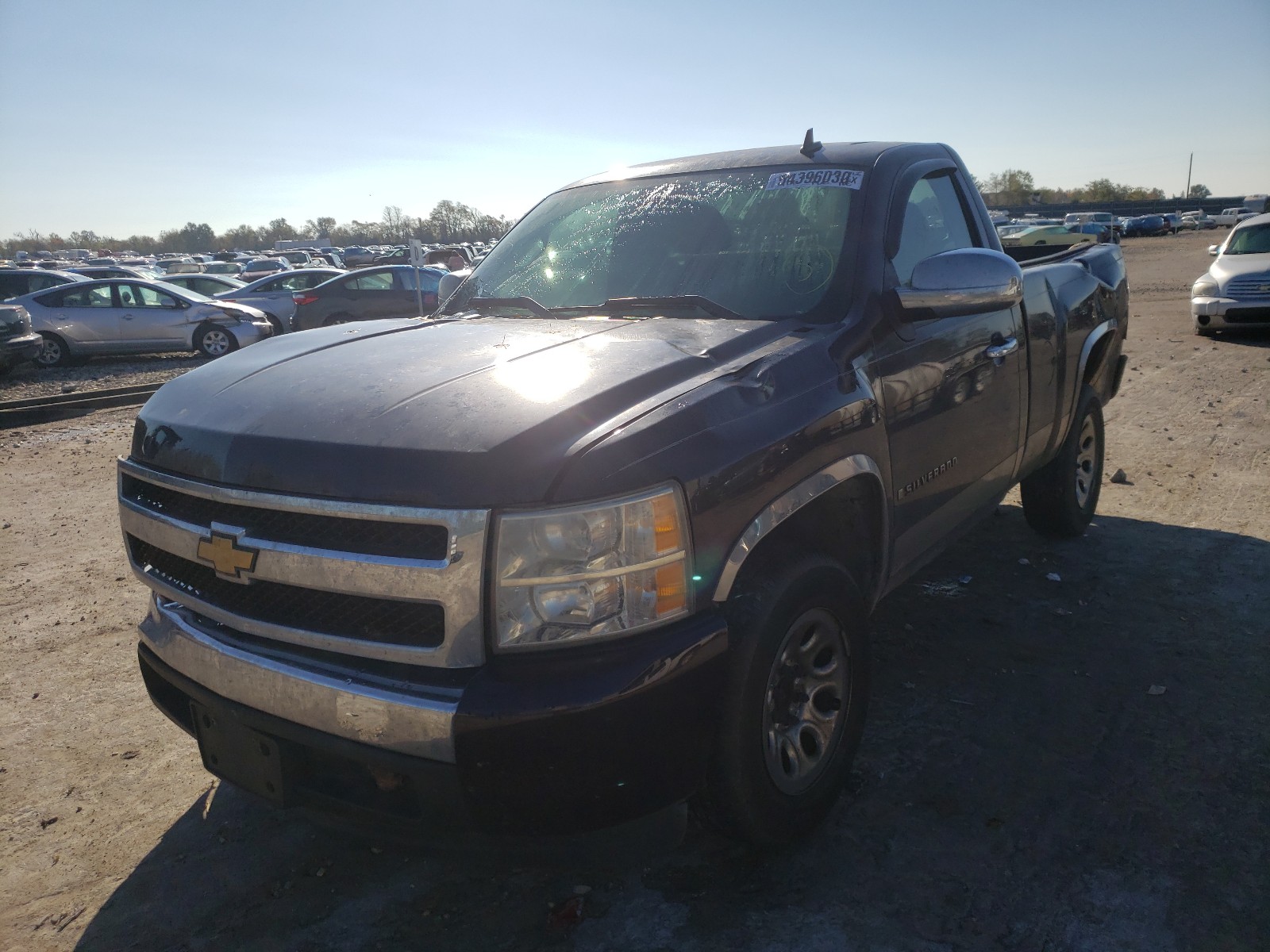 Photo 2 from auction – 2008 CHEVROLET SILVERADO with VIN 1GCEC14X38Z109392