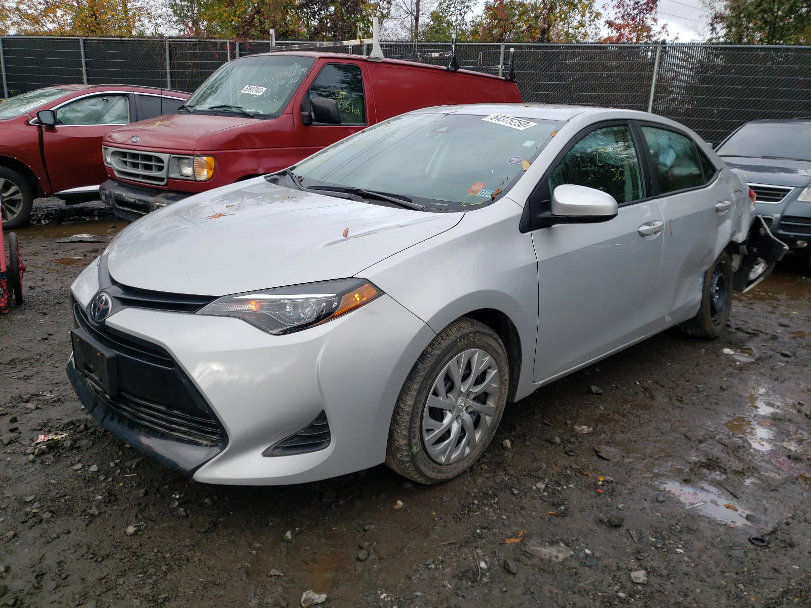 Photo 2 from auction – 2019 TOYOTA COROLLA L with VIN 2T1BURHE8KC193041