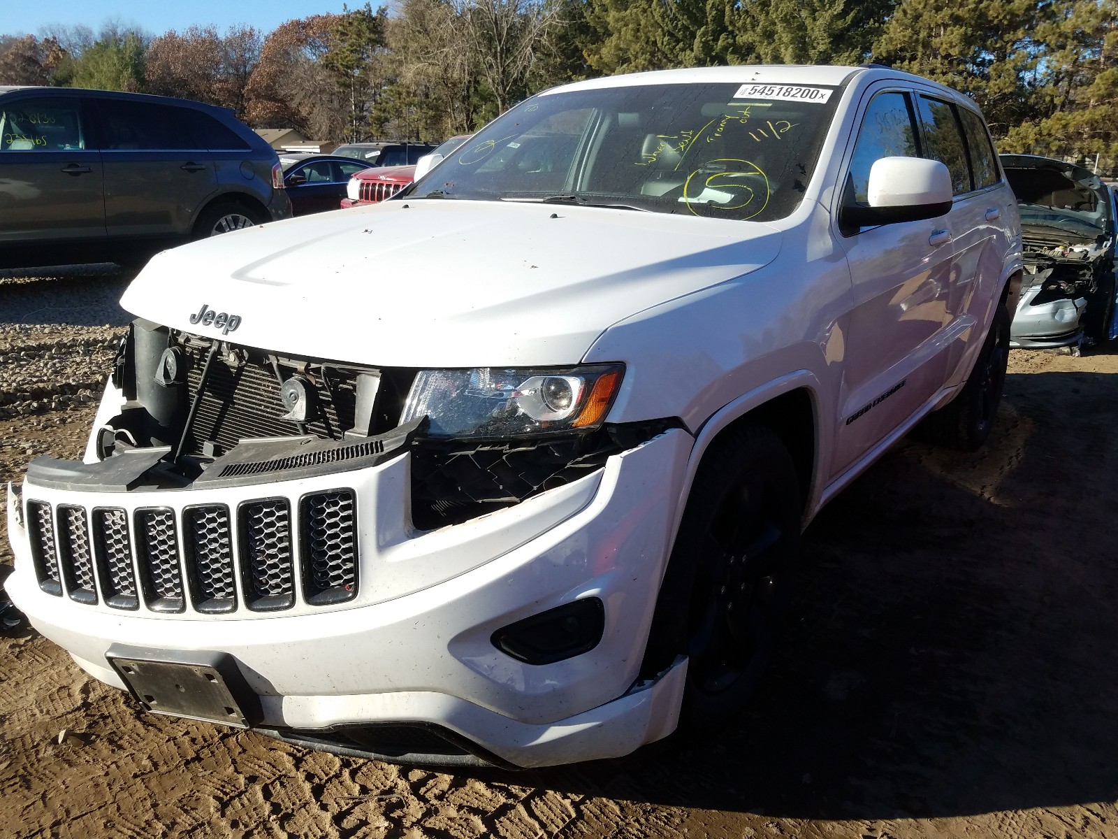 Photo 2 from auction – 2014 JEEP GRAND CHER with VIN 1C4RJFAG9EC536132