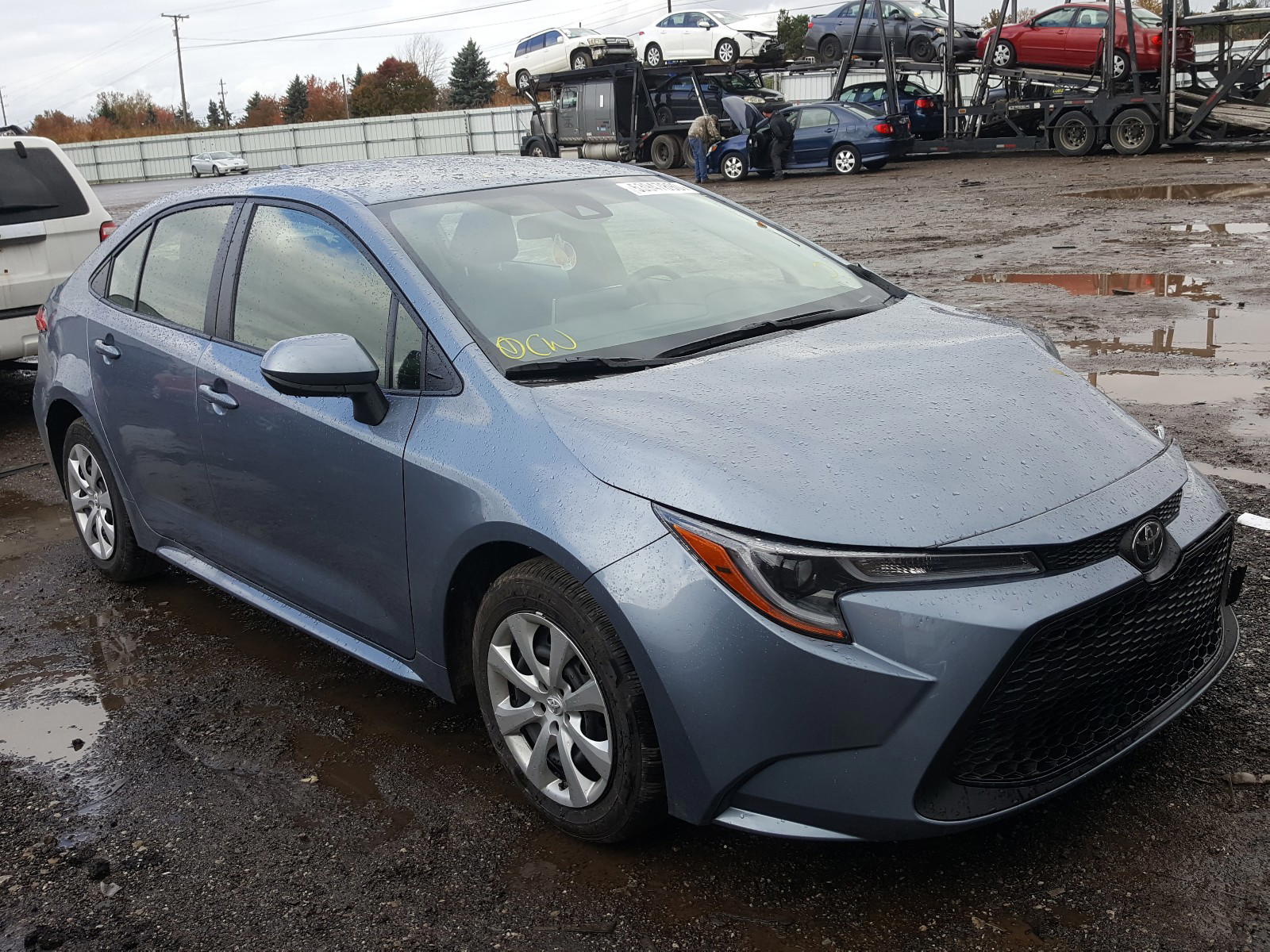 TOYOTA COROLLA 2021 with VIN JTDEPMAE4MJ134142 - Photo from auction
