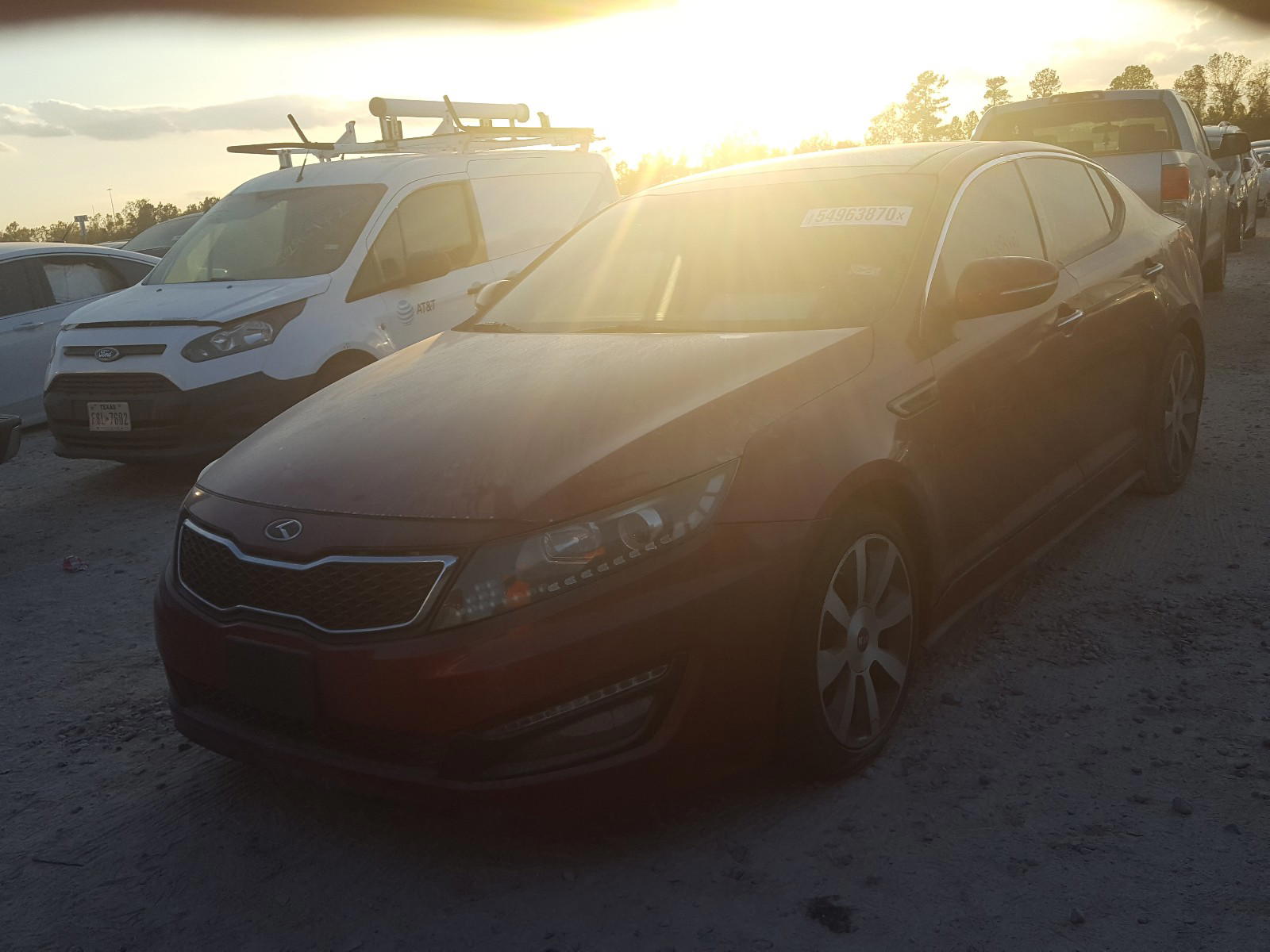 Photo 2 from auction – 2013 KIA OPTIMA SX with VIN 5XXGR4A65DG244682