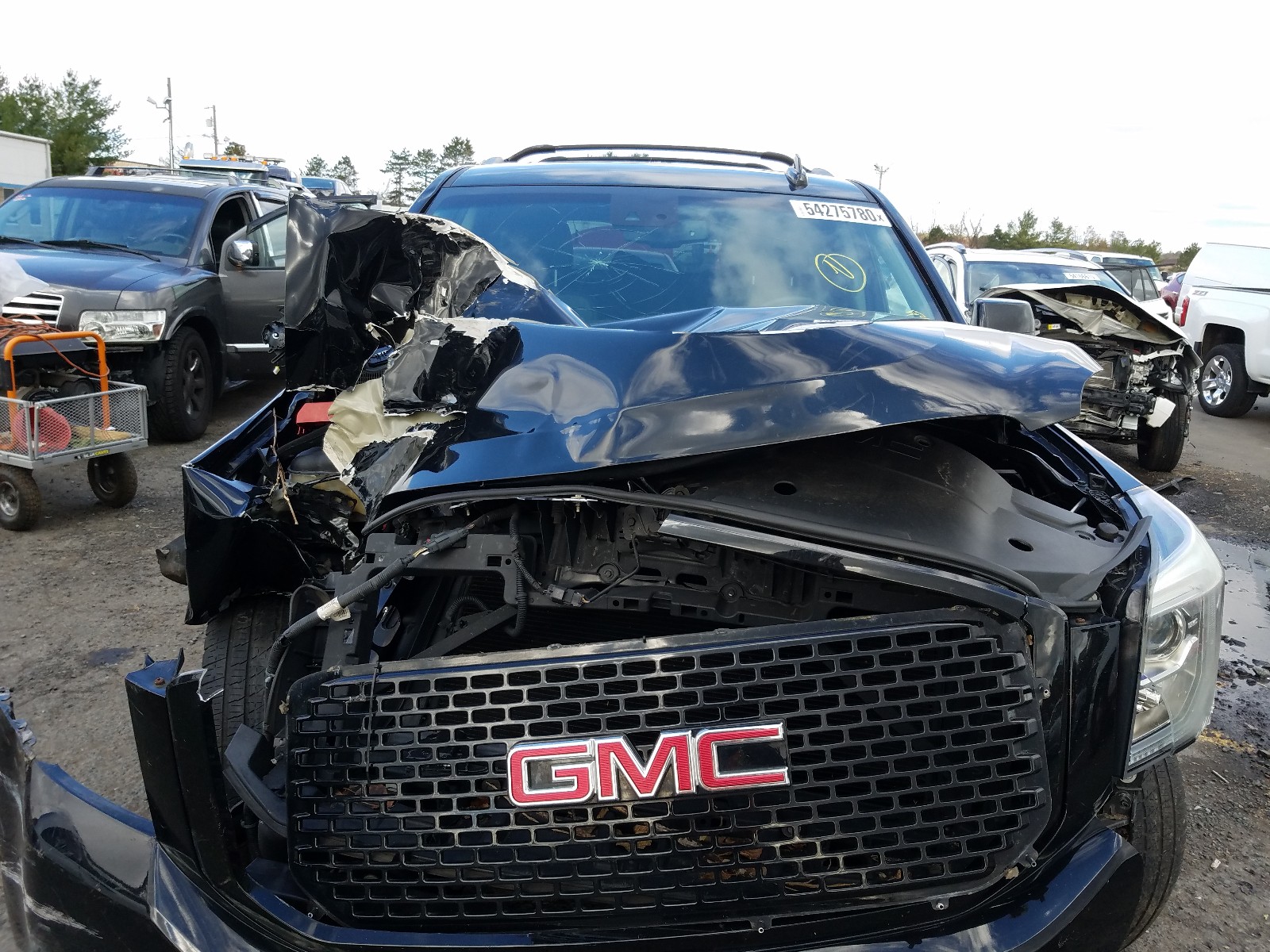 Photo 7 from auction – 2015 GMC YUKON SLT with VIN 1GKS2BKC2FR539105