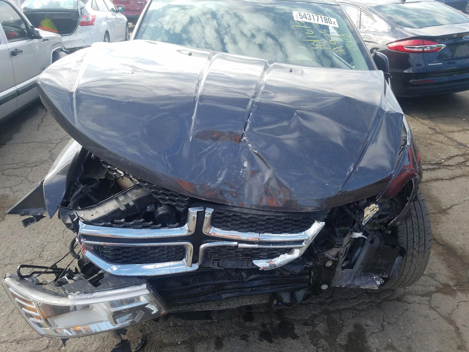 Photo 7 from auction – 2014 DODGE JOURNEY SE with VIN 3C4PDCAB7ET279753