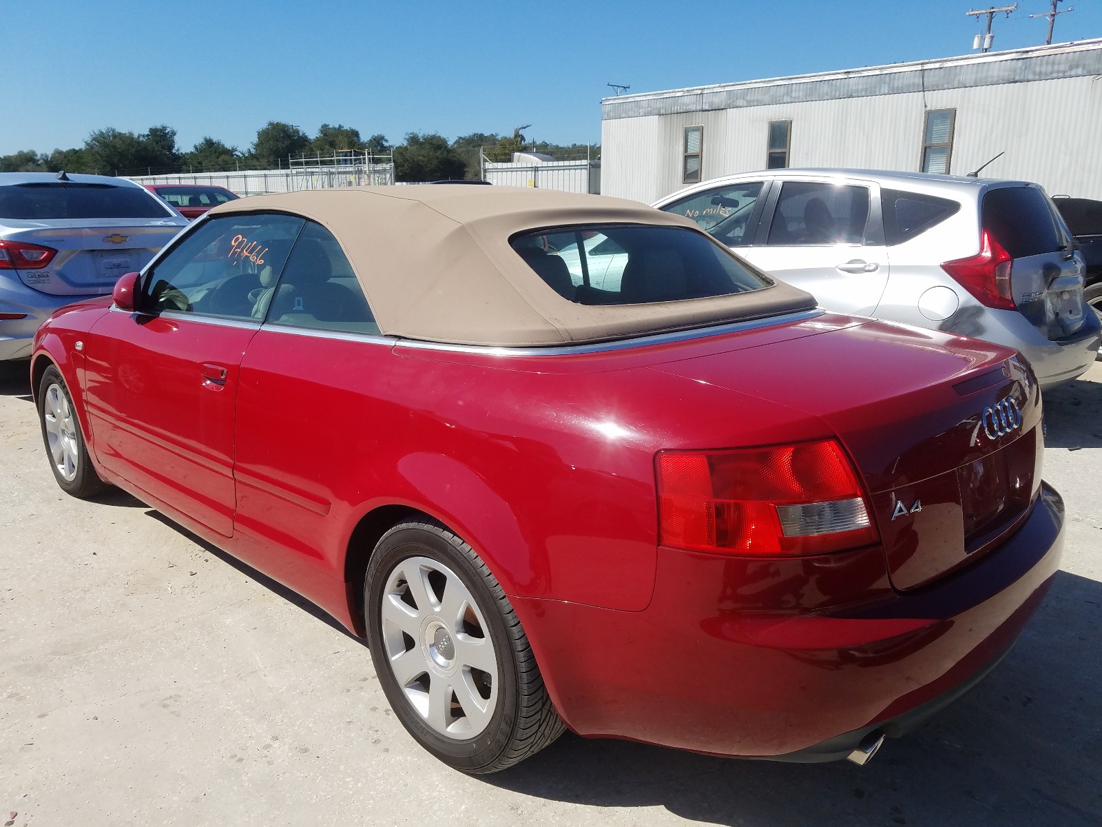 Photo 3 from auction – 2005 AUDI A4 3.0 CAB with VIN WAUAT48H65K011638