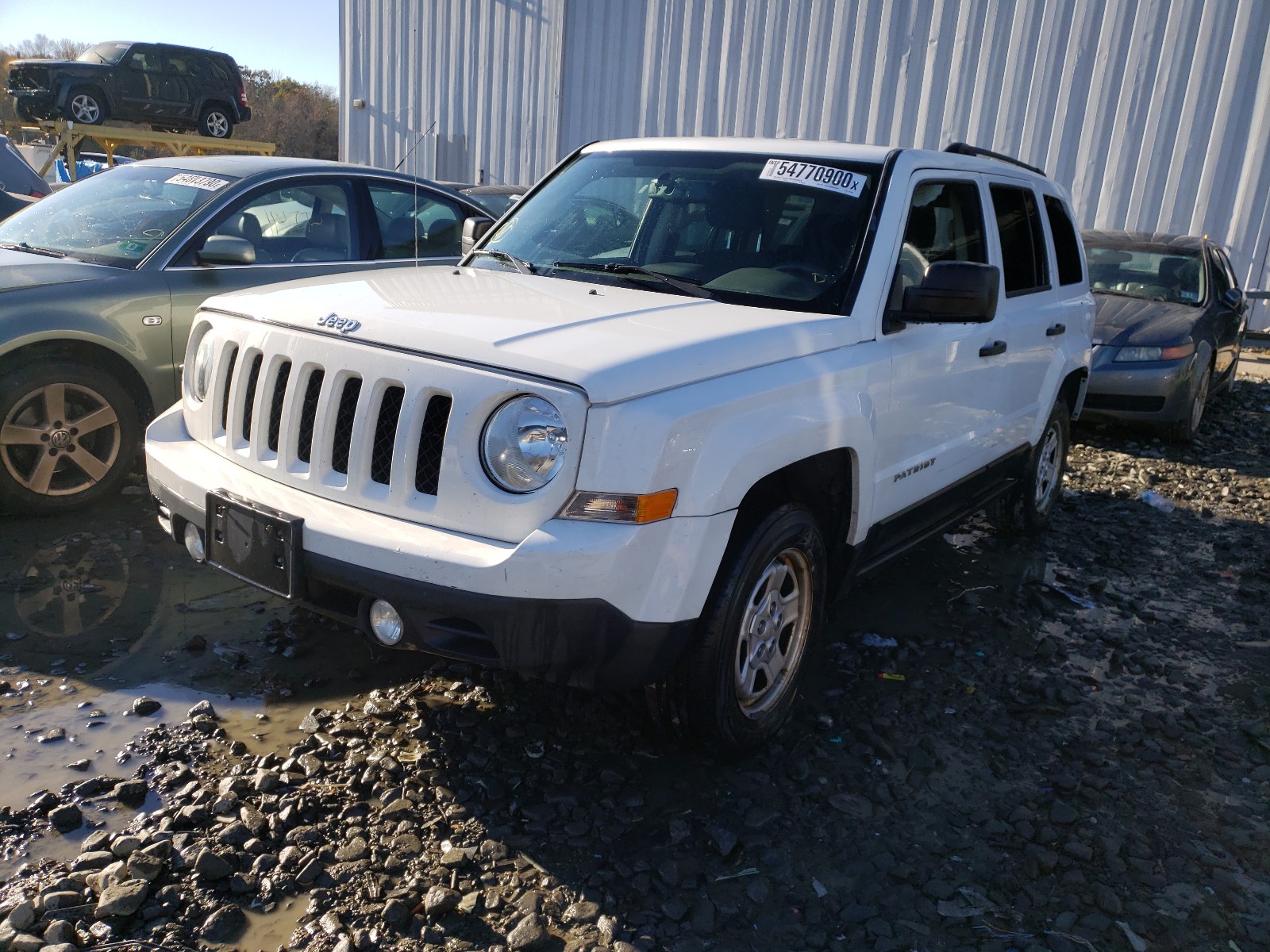 Photo 2 from auction – 2016 JEEP PATRIOT SP with VIN 1C4NJRBB5GD557205