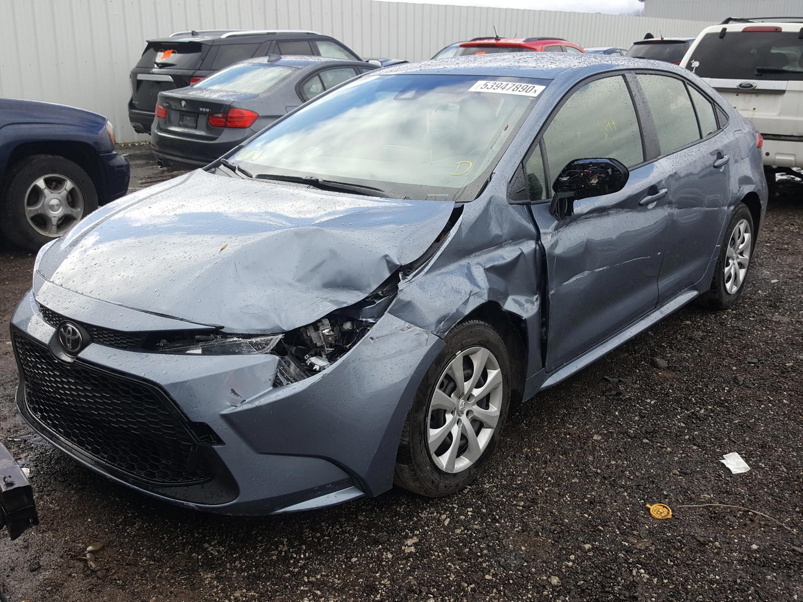 Photo 2 from auction – 2021 TOYOTA COROLLA with VIN JTDEPMAE4MJ134142