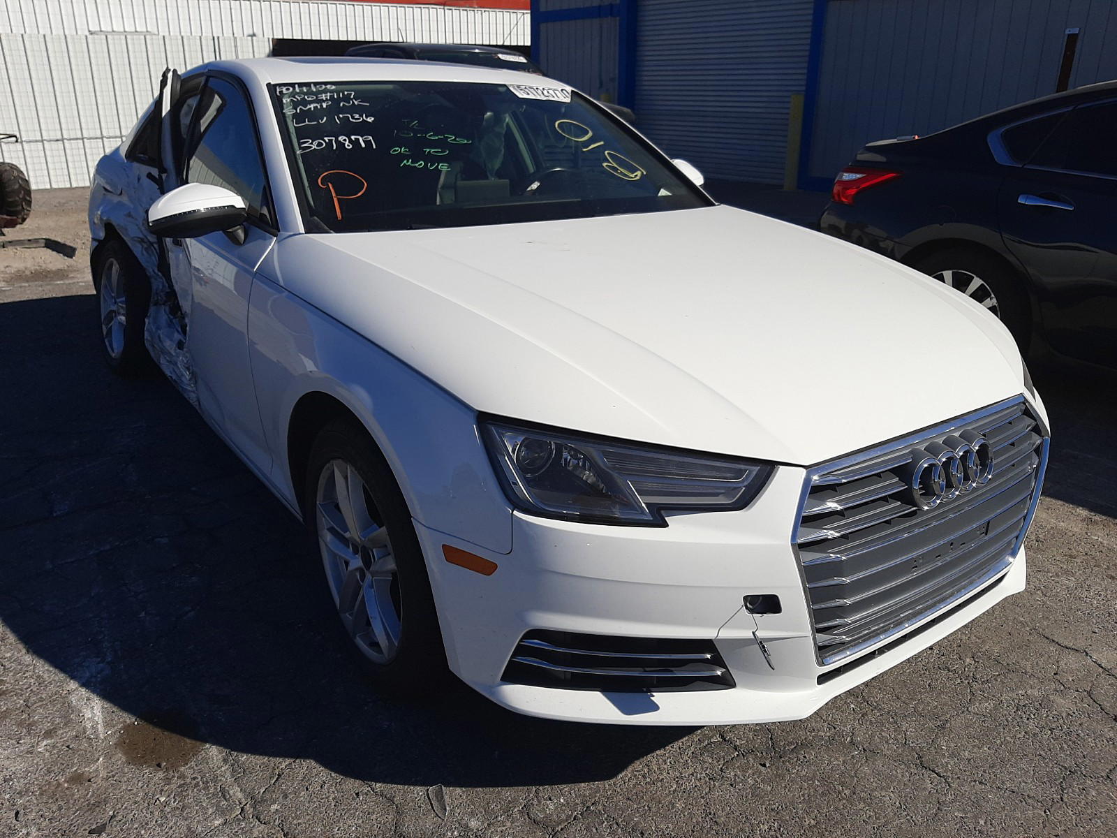 AUDI A4 PREMIUM 2017 with VIN WAUGNAF48HN058949 - Photo from auction