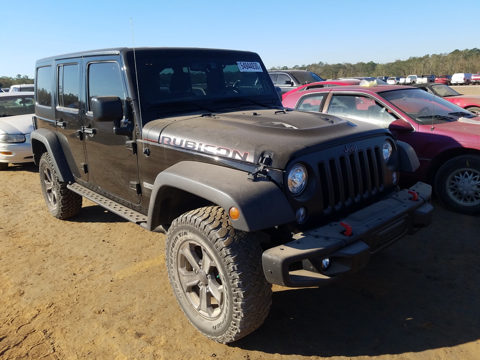 Photo 1 from auction – 2018 JEEP WRANGLER U with VIN 1C4BJWFG7JL805636