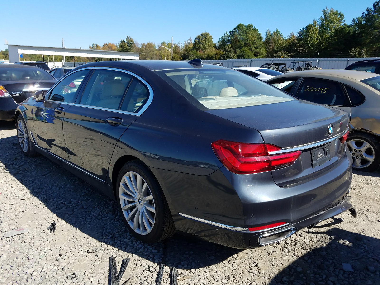 Photo 3 from auction – 2016 BMW 740 I with VIN WBA7E2C57GG547803