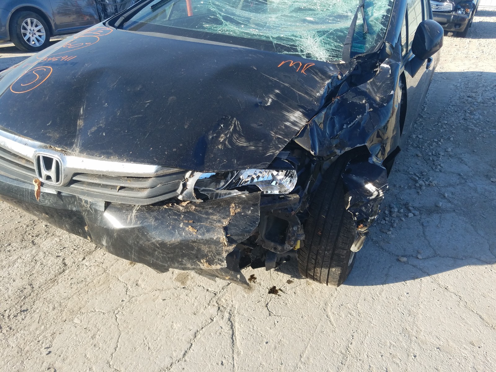 Zdjęcie 9 z aukcji – 2012 HONDA CIVIC LX z VIN 19XFB2F51CE345911