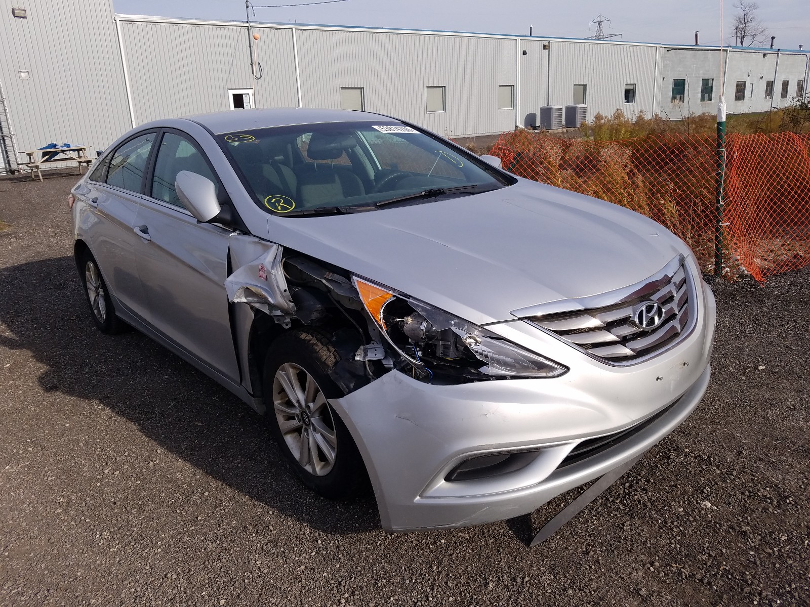 Photo 1 from auction – 2013 HYUNDAI SONATA GLS with VIN 5NPEB4AC9DH741613