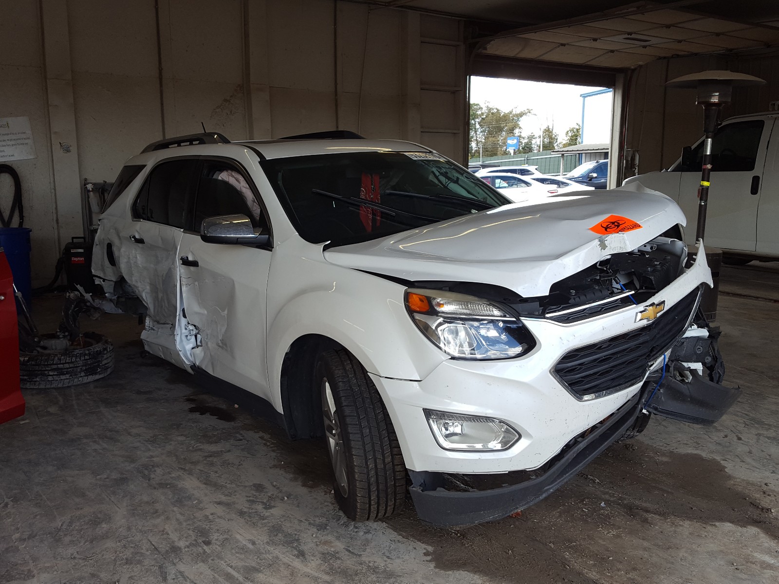 CHEVROLET EQUINOX LT 2016 with VIN 2GNALDEK9G6129778 - Photo from auction
