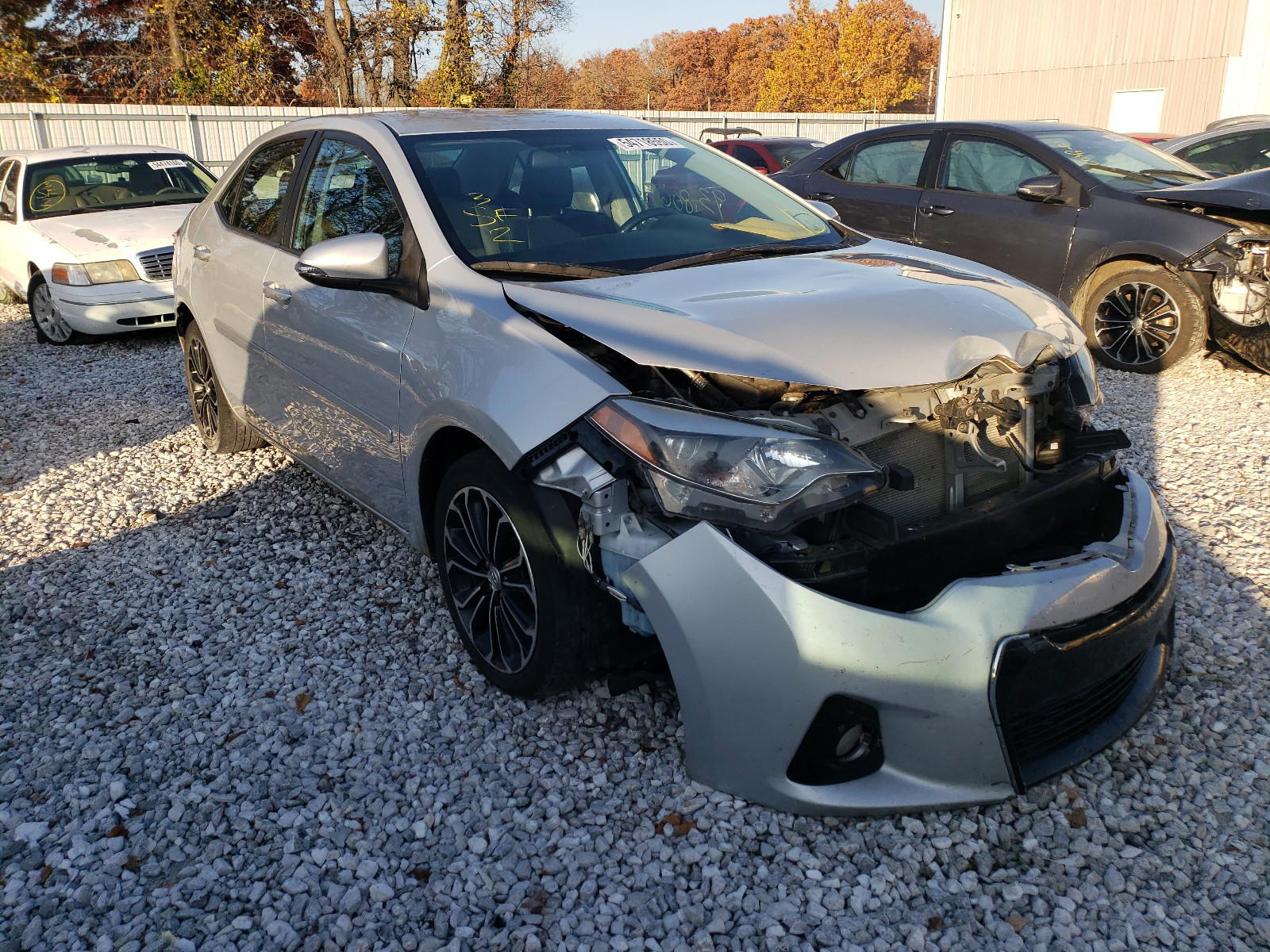 TOYOTA COROLLA L 2014 with VIN 2T1BURHE1EC001687 - Photo from auction