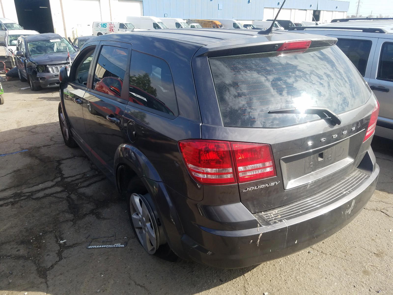 Photo 3 from auction – 2014 DODGE JOURNEY SE with VIN 3C4PDCAB7ET279753