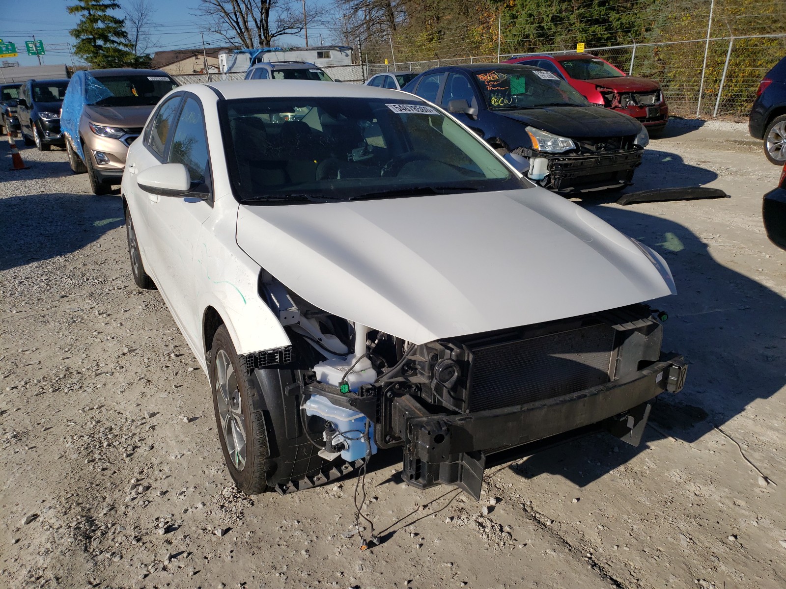 KIA FORTE FE 2019 with VIN 3KPF24AD5KE026858 - Photo from auction