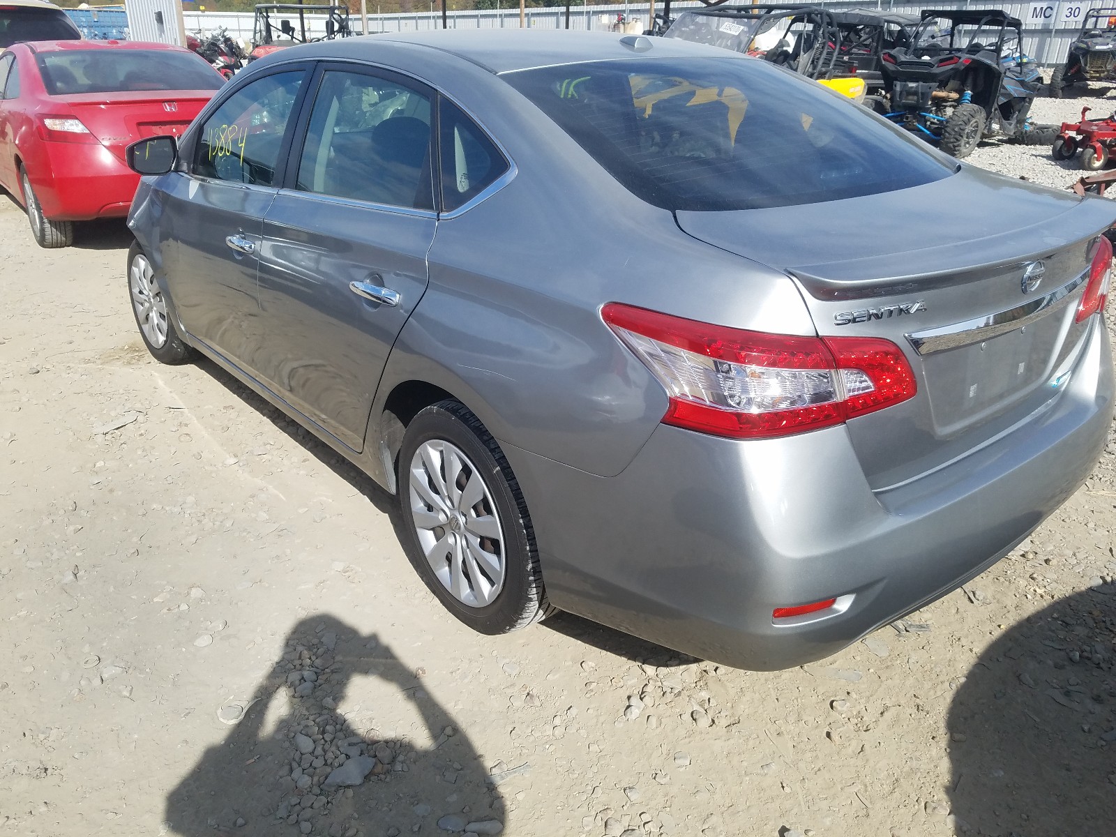 Photo 3 from auction – 2014 NISSAN SENTRA S with VIN 3N1AB7AP3EY242882