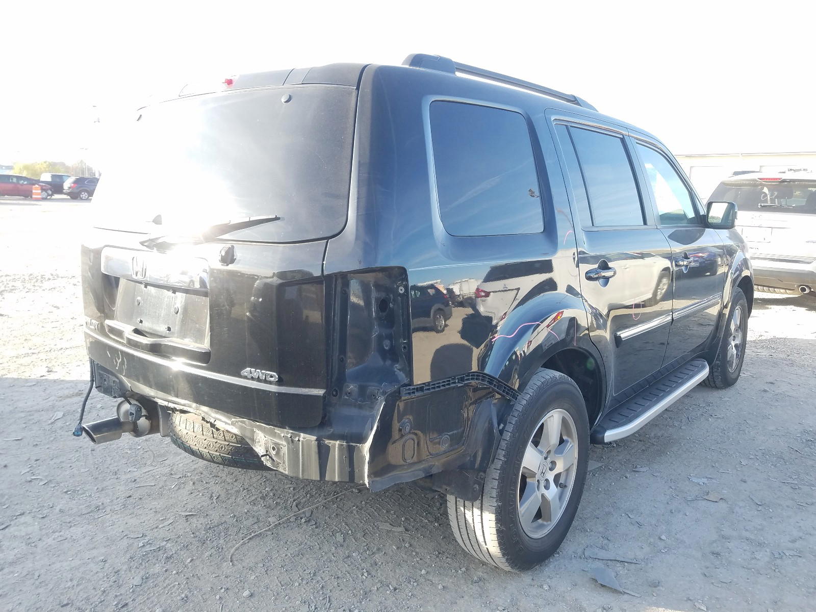 Photo 4 from auction – 2011 HONDA PILOT EXL with VIN 5FNYF4H5XBB052264