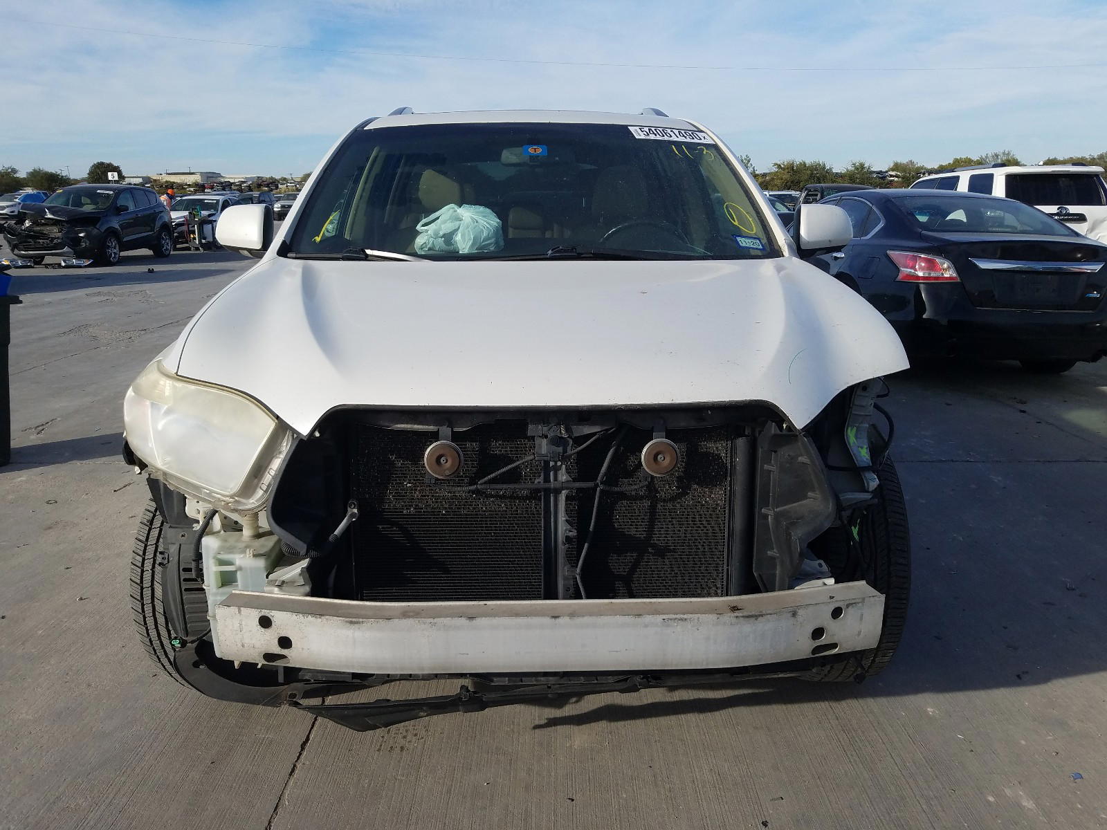 Photo 9 from auction – 2008 TOYOTA HIGHLANDER with VIN JTEES42A082027532