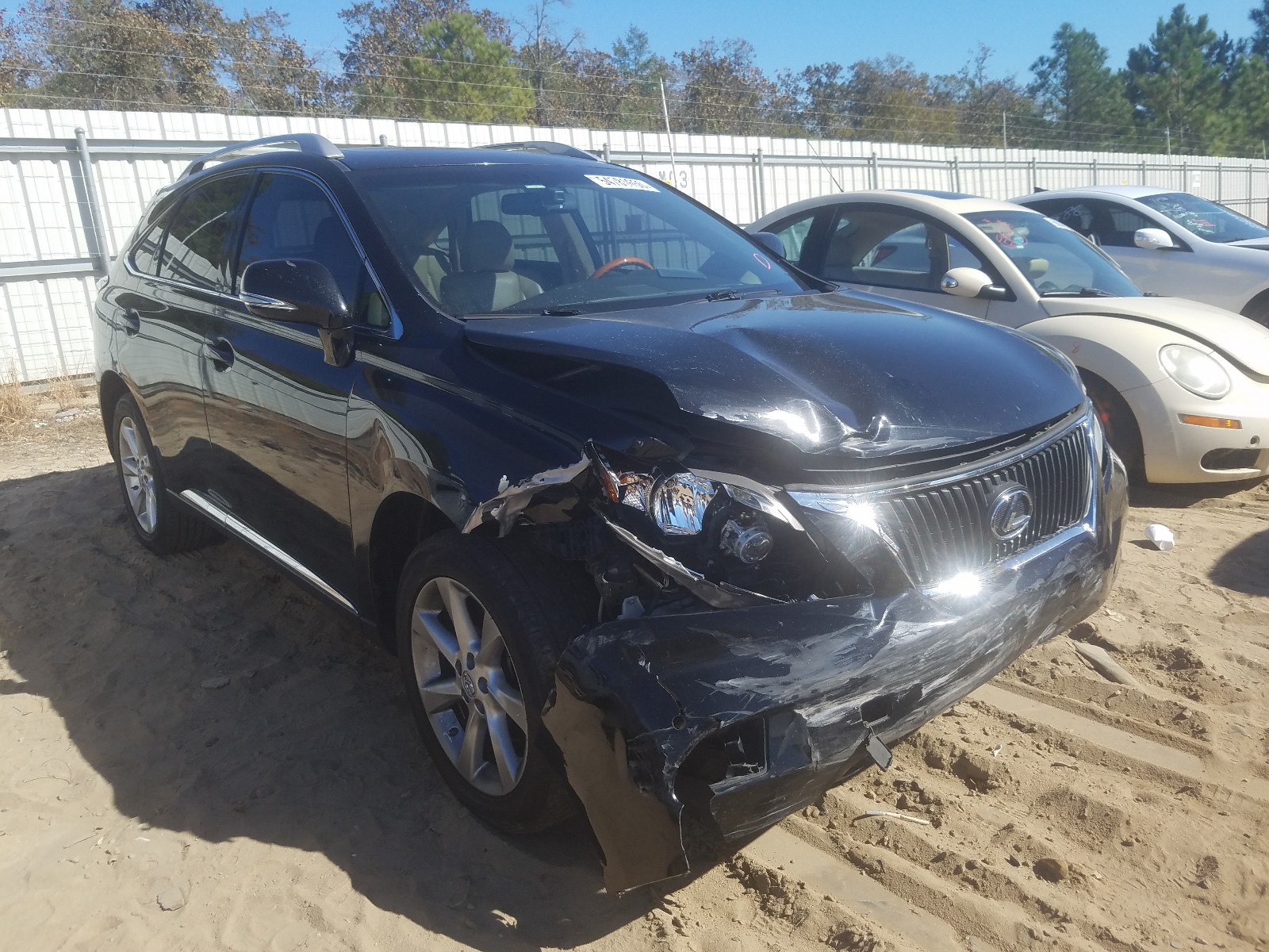 LEXUS RX 350 2011 with VIN JTJZK1BA6B2004619 - Photo from auction