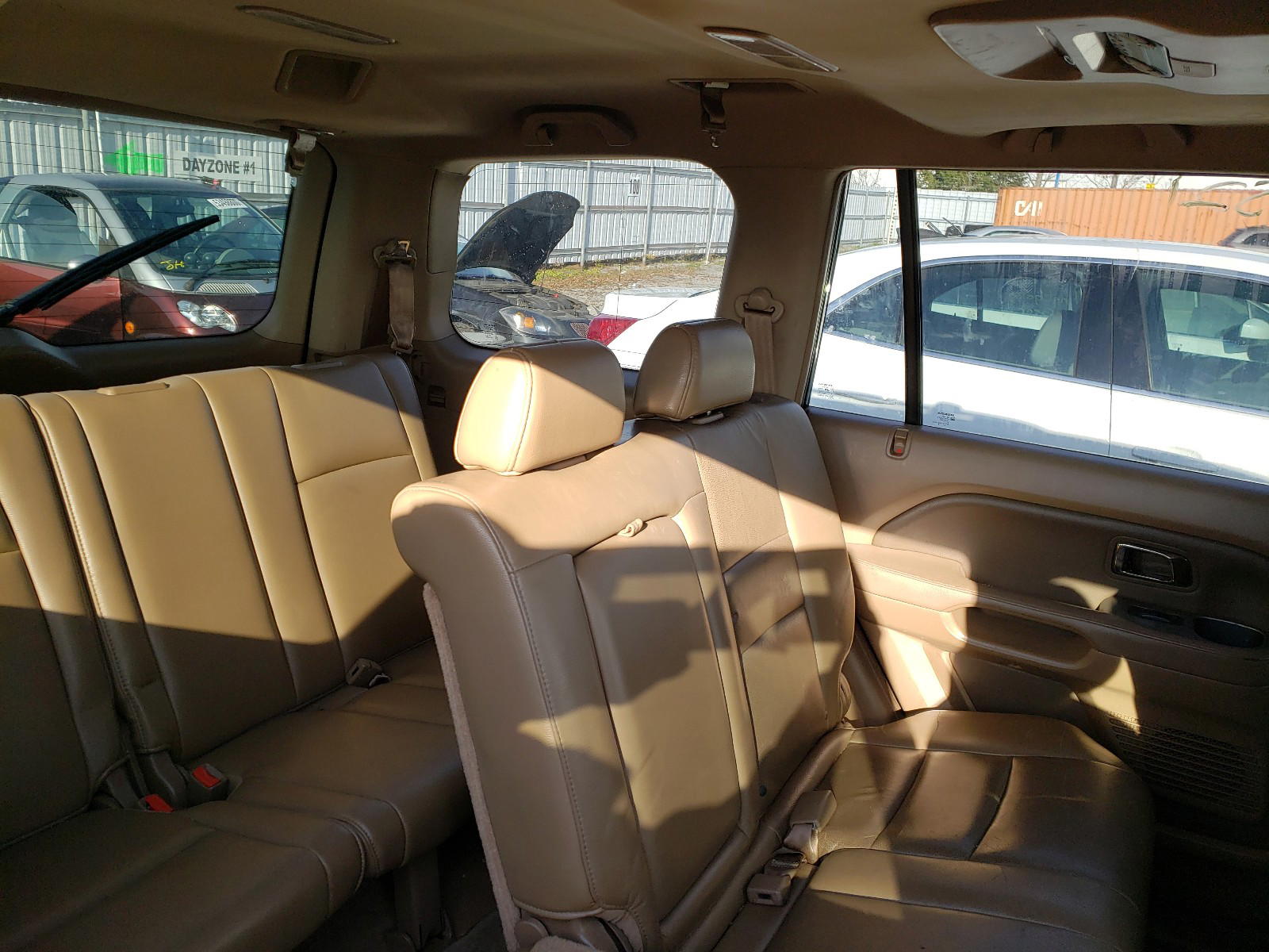 Photo 6 from auction – 2008 HONDA PILOT EXL with VIN 5FNYF18628B502134